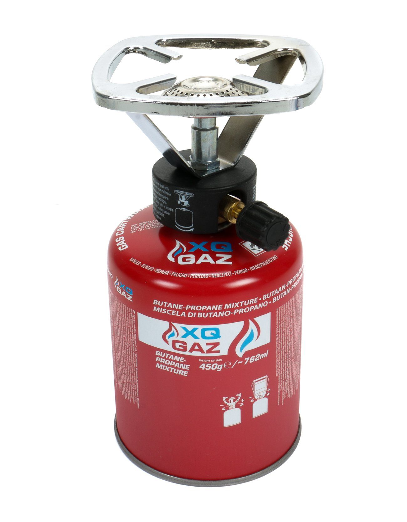 Bubble-Store Gaskartusche Gas-Kartusche mit Gaskartuschenaufsatz, Gaskocher mit Gaskartusche