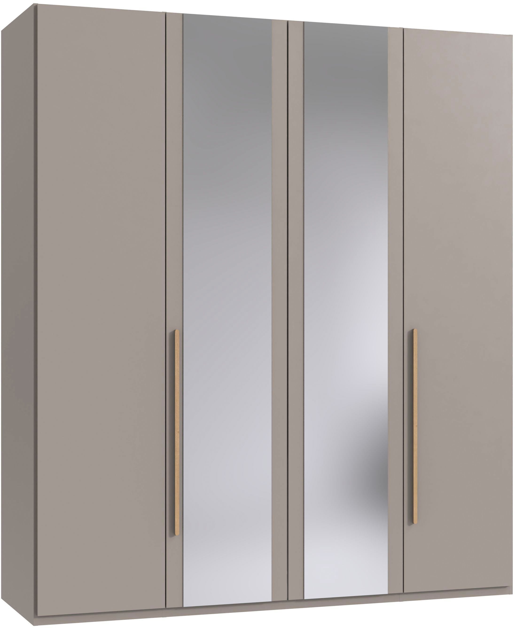 Wimex Drehtürenschrank London in den Breiten 180cm, 225cm und 270cm erhältlich, inkl. Spiegel Kleiderschrank wahlweise mit Basic- o. Premium-Ausstattung erhältlich