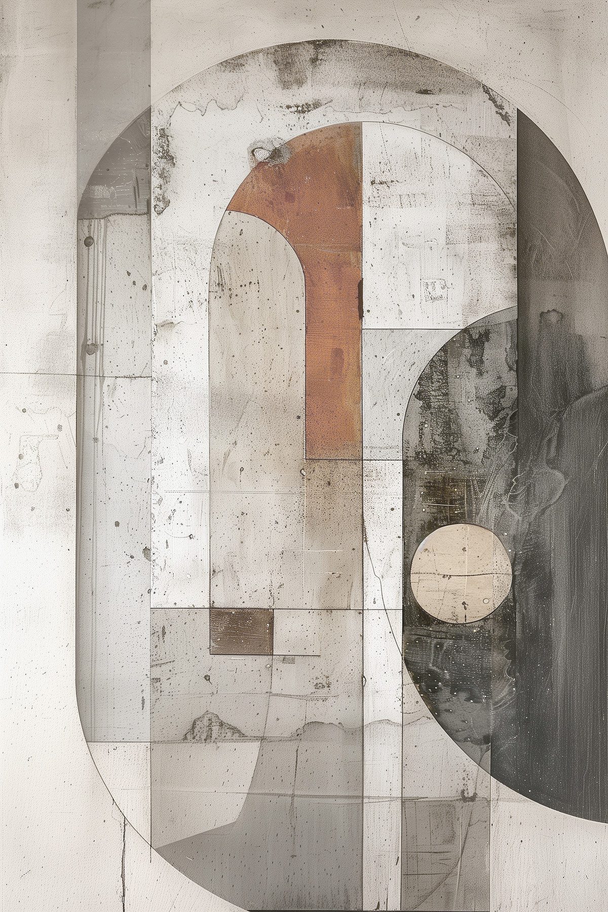 A.S. Création Leinwandbild Leinwand Abstract Geometric II 80 x 120 cm