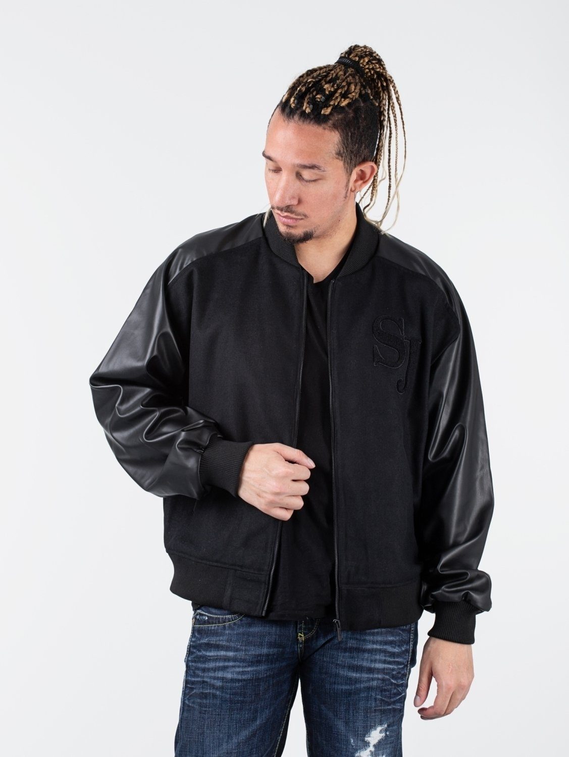 Sean John Trainingsjacke Sean John Monogram Logo College Jacket