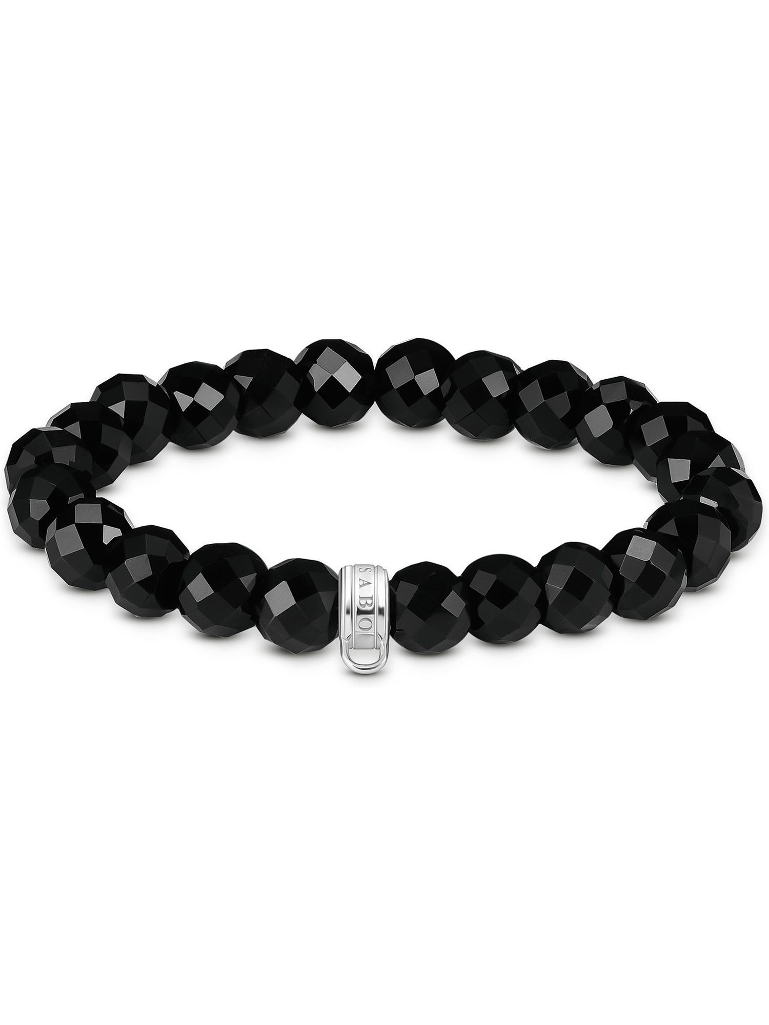 THOMAS SABO Silberarmband Thomas Sabo Unisex-Armband 925er Silber Obsidian, günstig online kaufen