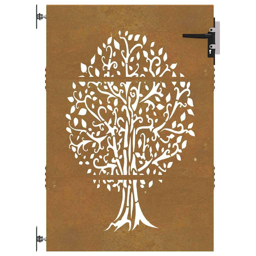 vidaXL Gartentor Gartentor 85x125 cm Cortenstahl günstig online kaufen