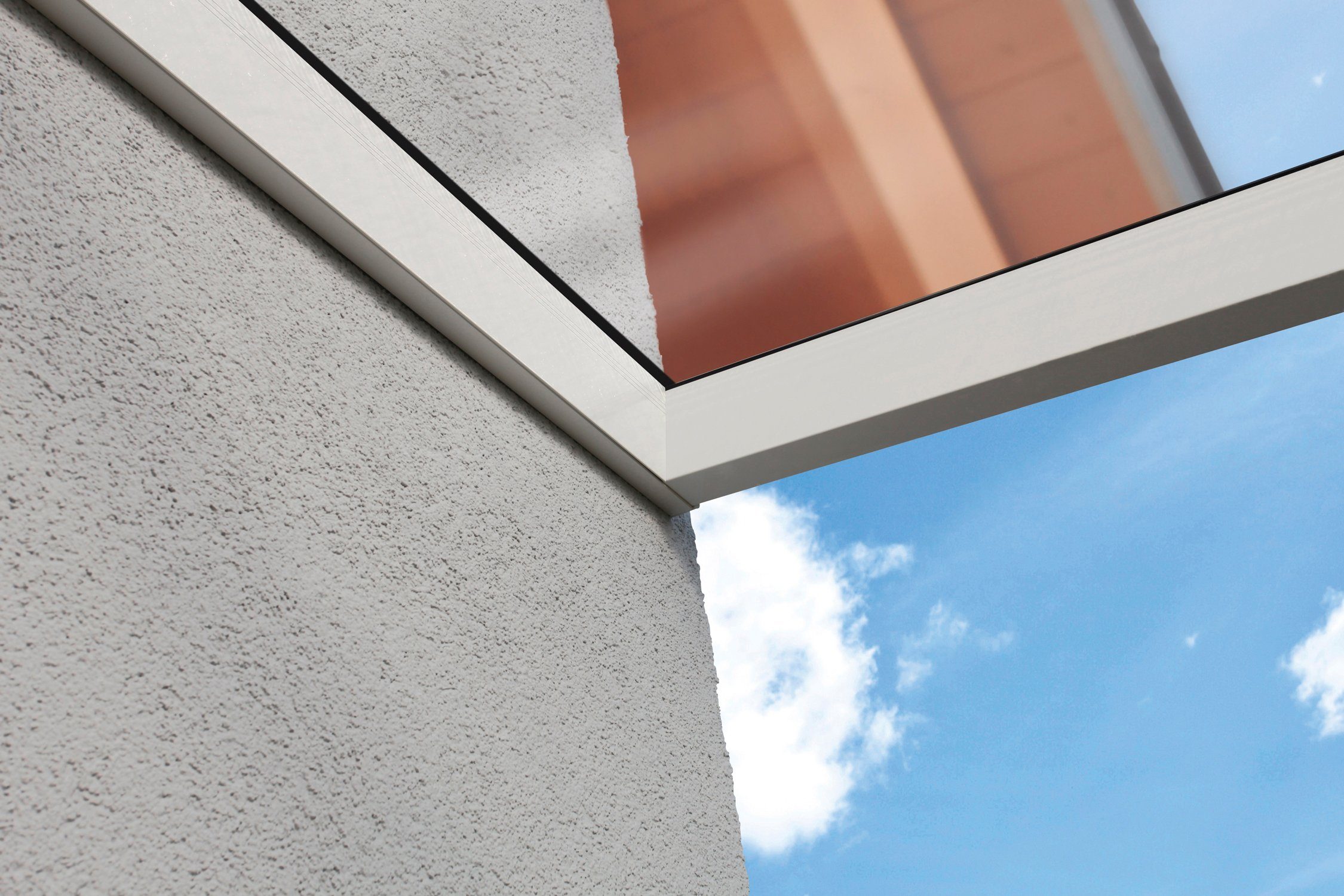 Skanholz Terrassendach Monza, BxT: 648x307