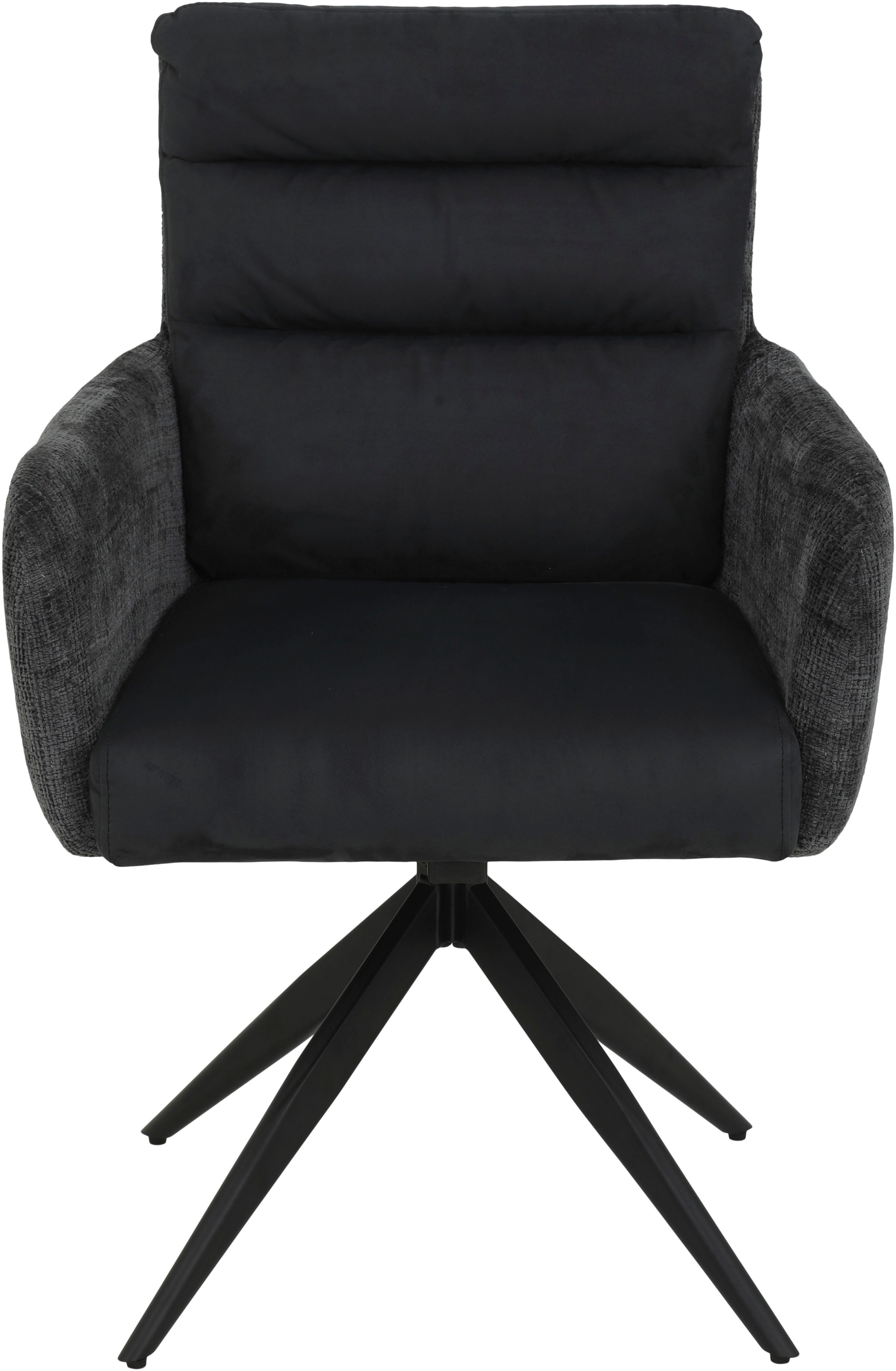 HELA Armlehnstuhl LEANDRA mit Auto-Return (Set, 2 St), Komfortsitz mit Federkern, Esszimmerstuhl drehbar
