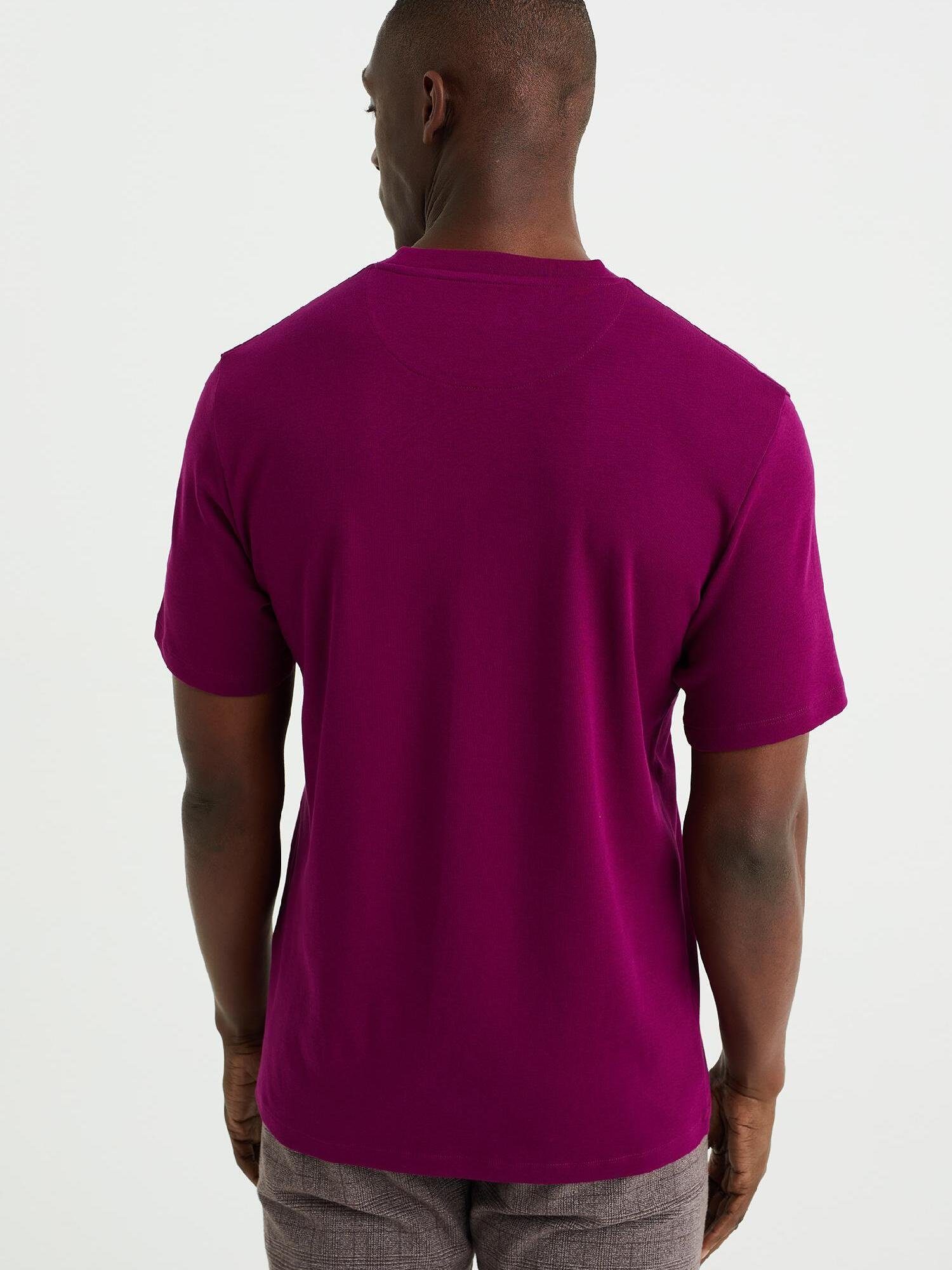WE T-Shirt Fuchsia Fashion (1-tlg)
