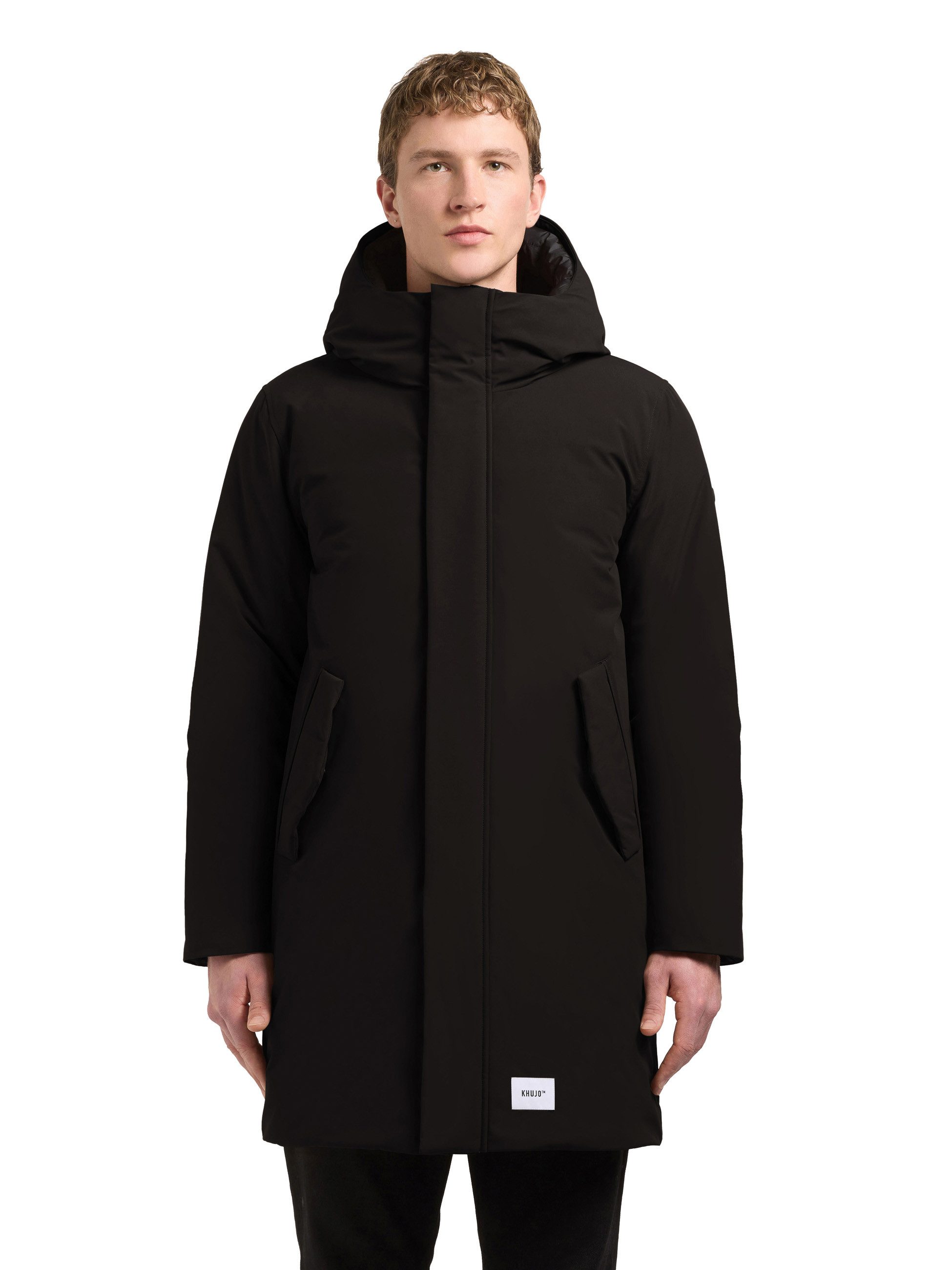 khujo Wintermantel FOGG2 mit innenliegendem Stehkragen