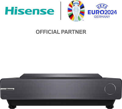 Hisense PX1-Pro 90-130 Zoll Trichroma Laser Projektor Beamer (2200 lm, 3840 x 2160 px, 4K Laser Cinema, RGB Laser Technologie, Android Q - ohne Leinwand)