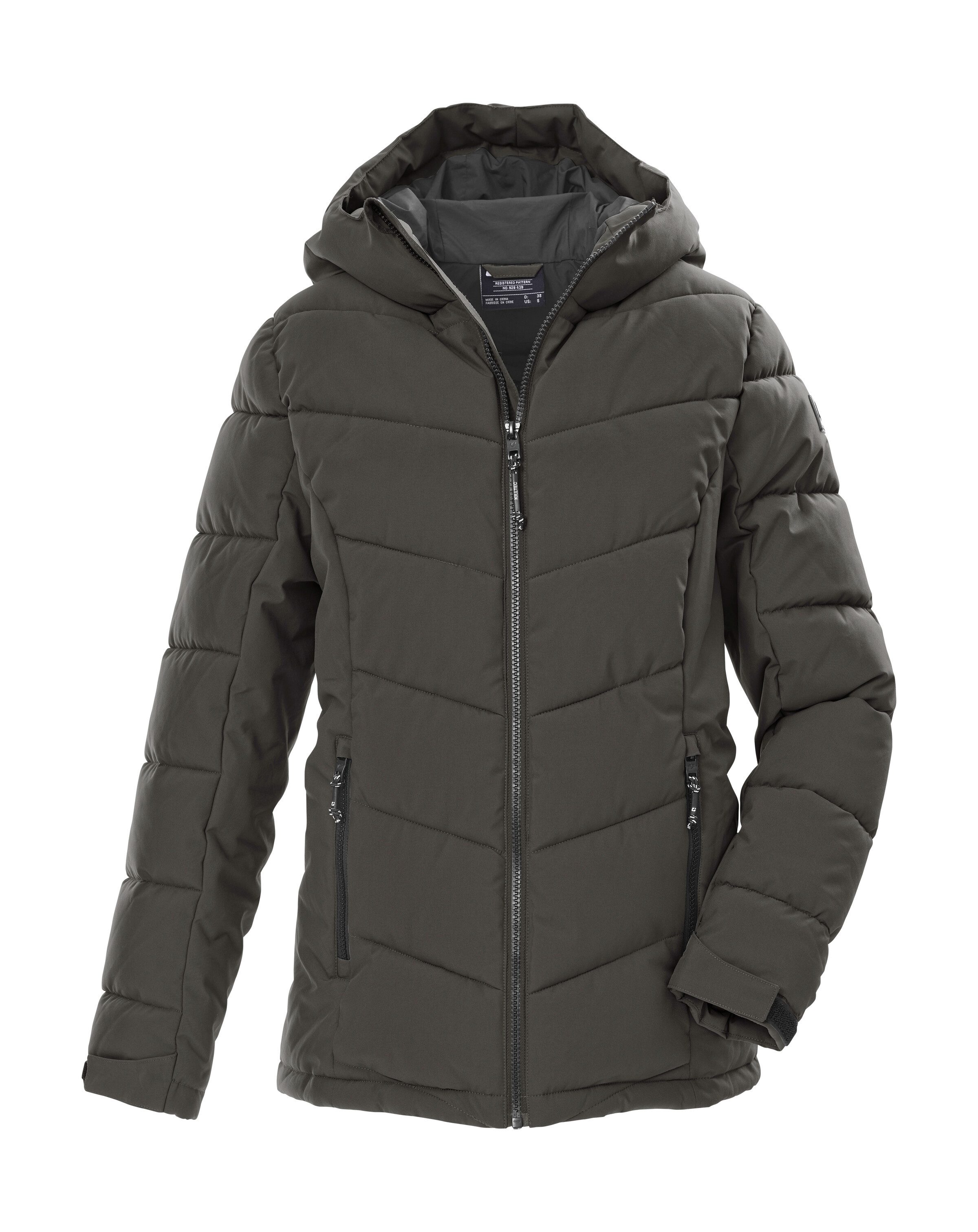 Killtec Steppjacke KOW 261 WMN QLTD JCKT Gefütterte Steppjacke, wasserabweisend, winddicht, Kapuze mit Schirm