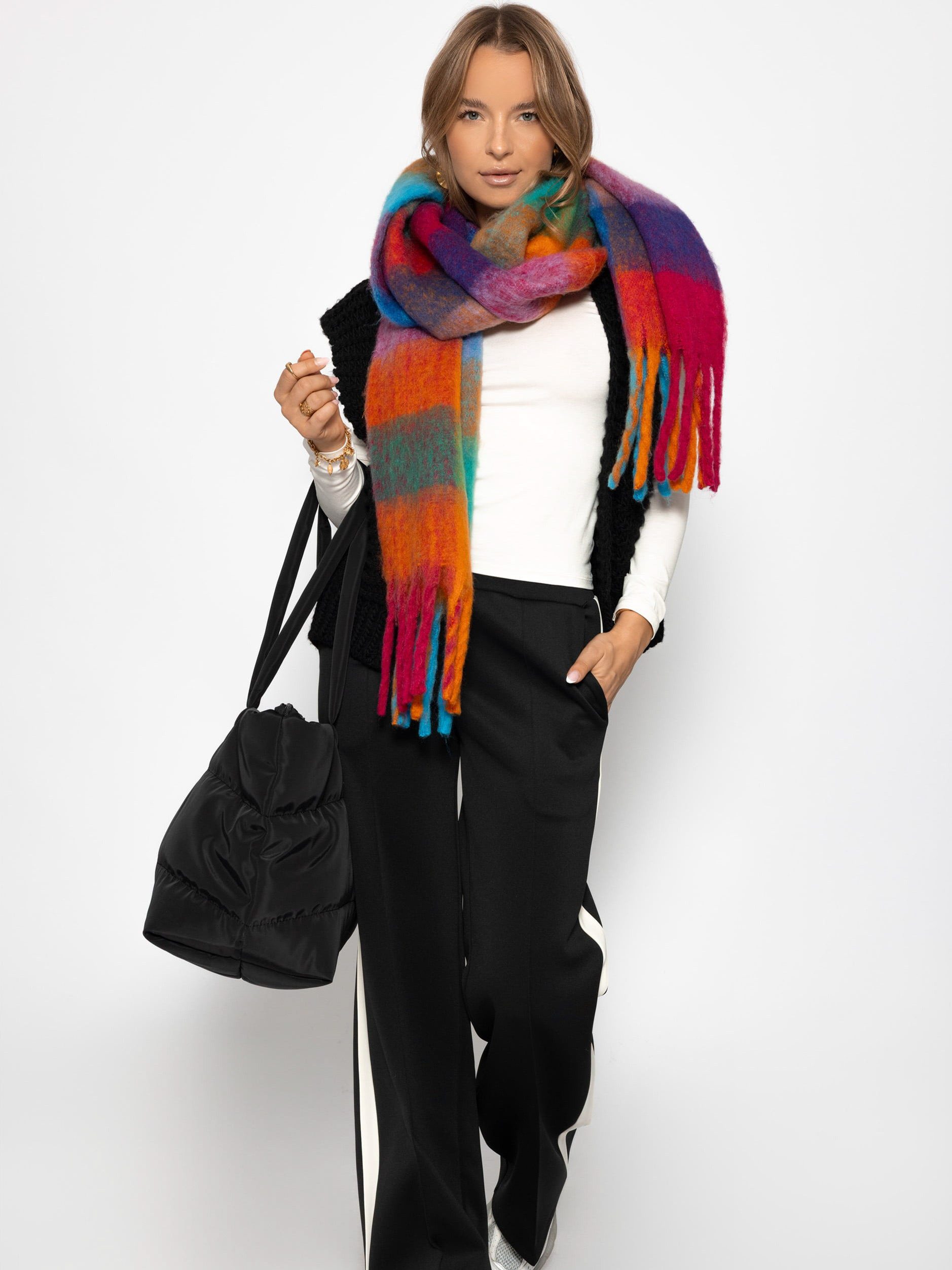 SASSYCLASSY Langarmshirt Langarmshirt für Damen Elastisches Shirt mit Rundh günstig online kaufen