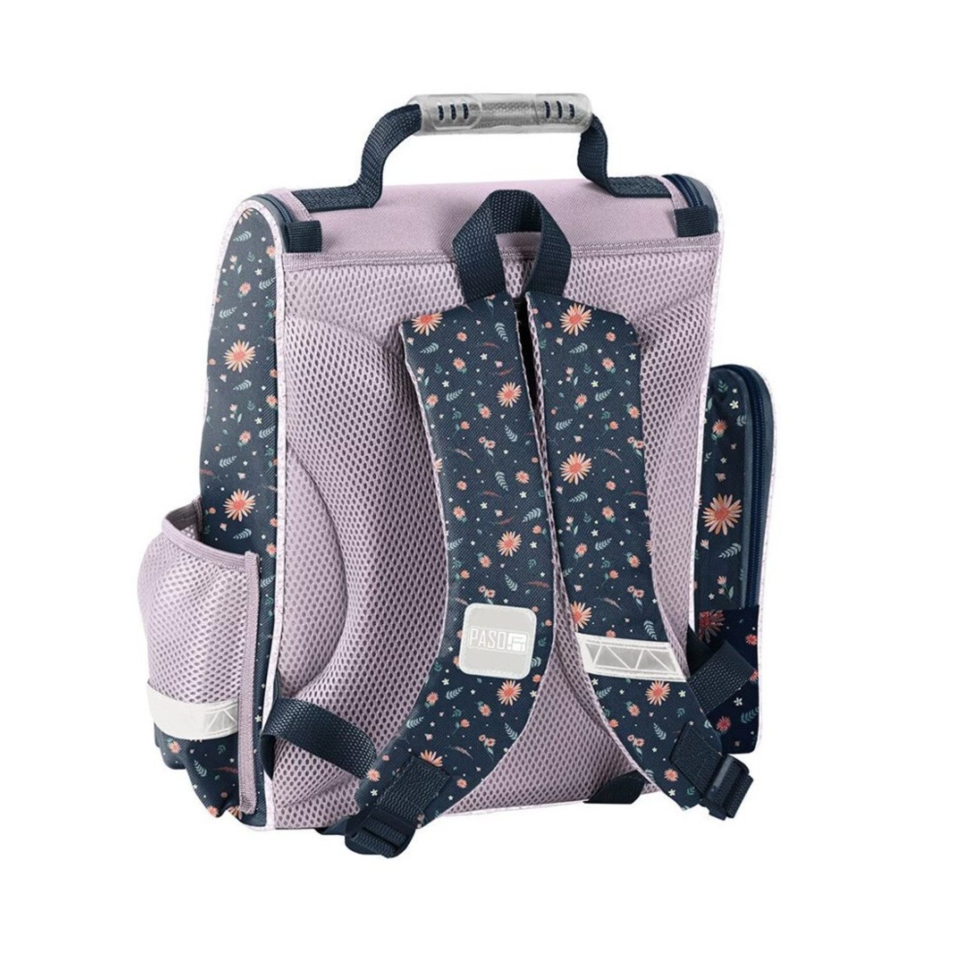 GOLDKIDS Schulranzen für Jungen und Mädchen, 6er-Set - (Schul-Rucksack für Kinder mit Federmäppchen, 1-tlg., - Schuhbeutel Trinkflasche und Brotdose), - Eiskönigin Motiv- 1-3 Klasse