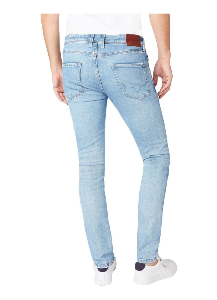 mit Cash Straight-Jeans Stretch Jeans Pepe