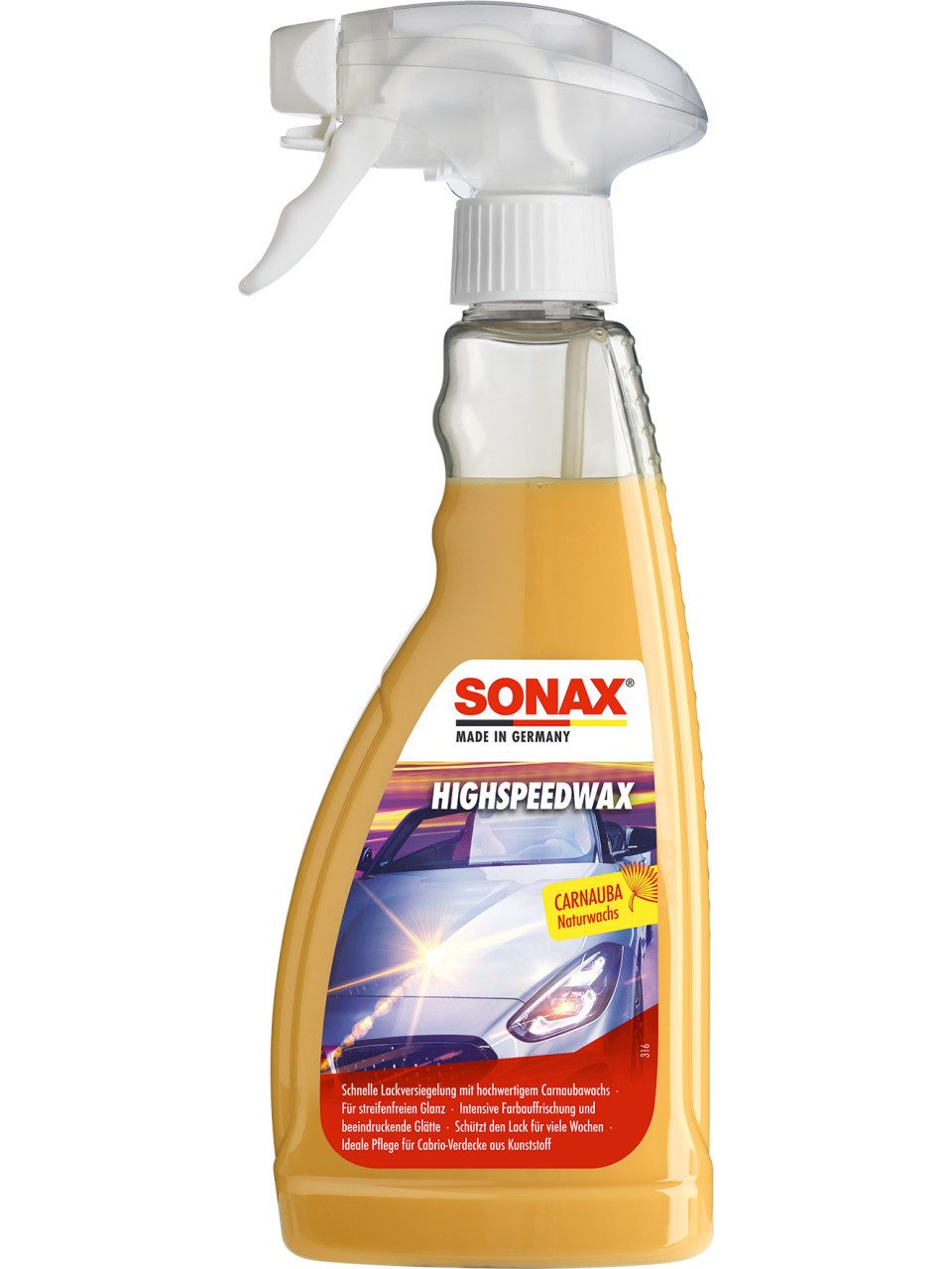 Sonax Highspeed Wax 500ml Autopolitur
