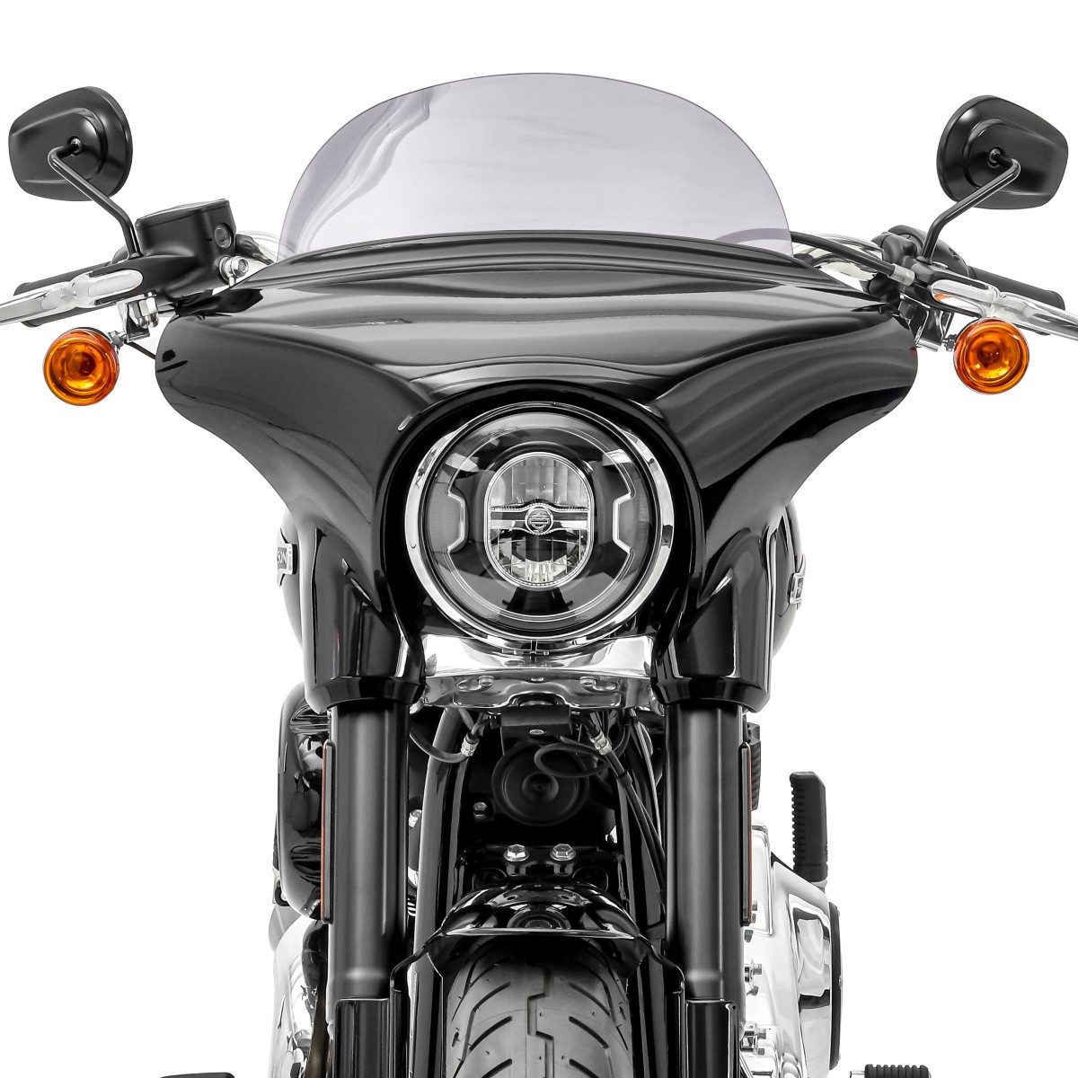Craftride Motorradhelm-Visier Windschild für Harley Davidson Sport Glide 18-25 # M Windschutzscheibe