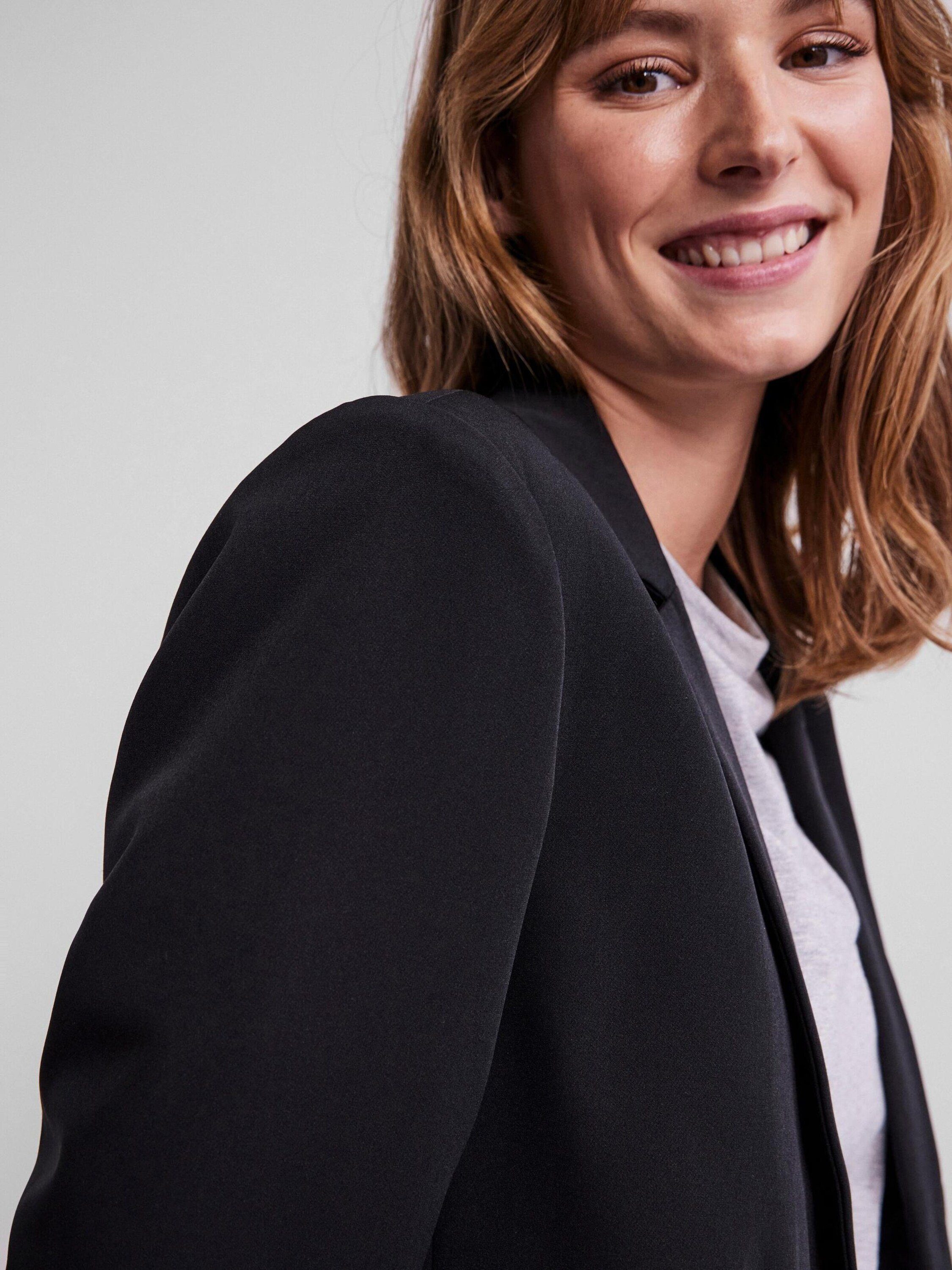 pieces Kurzblazer Bozzy (1-tlg) Plain/ohne Details