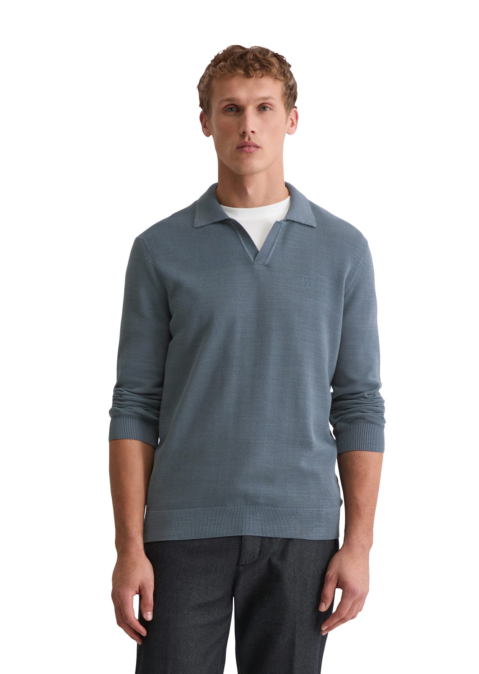 Strickpullover aus Bio-Baumwoll-Piqué
