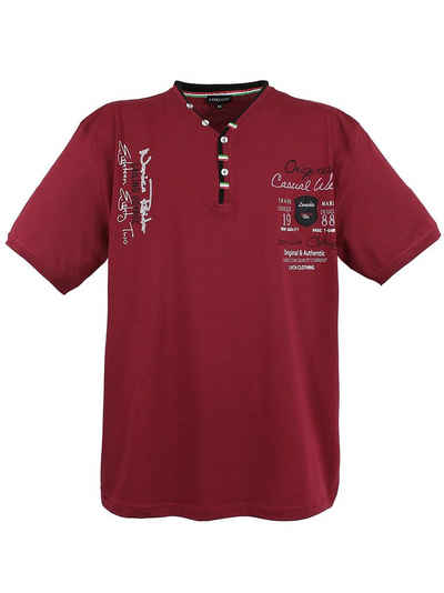 Lavecchia T-Shirt Übergrößen Herren V-Shirt LV-2042 Herrenshirt V-Ausschnitt