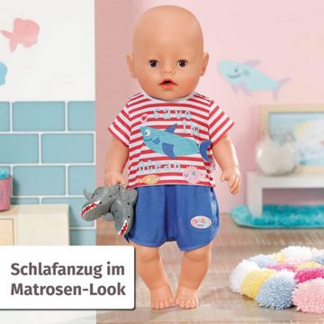 Baby Born Puppenkleidung Bath Pyjamas & Clogs blau, 43 cm