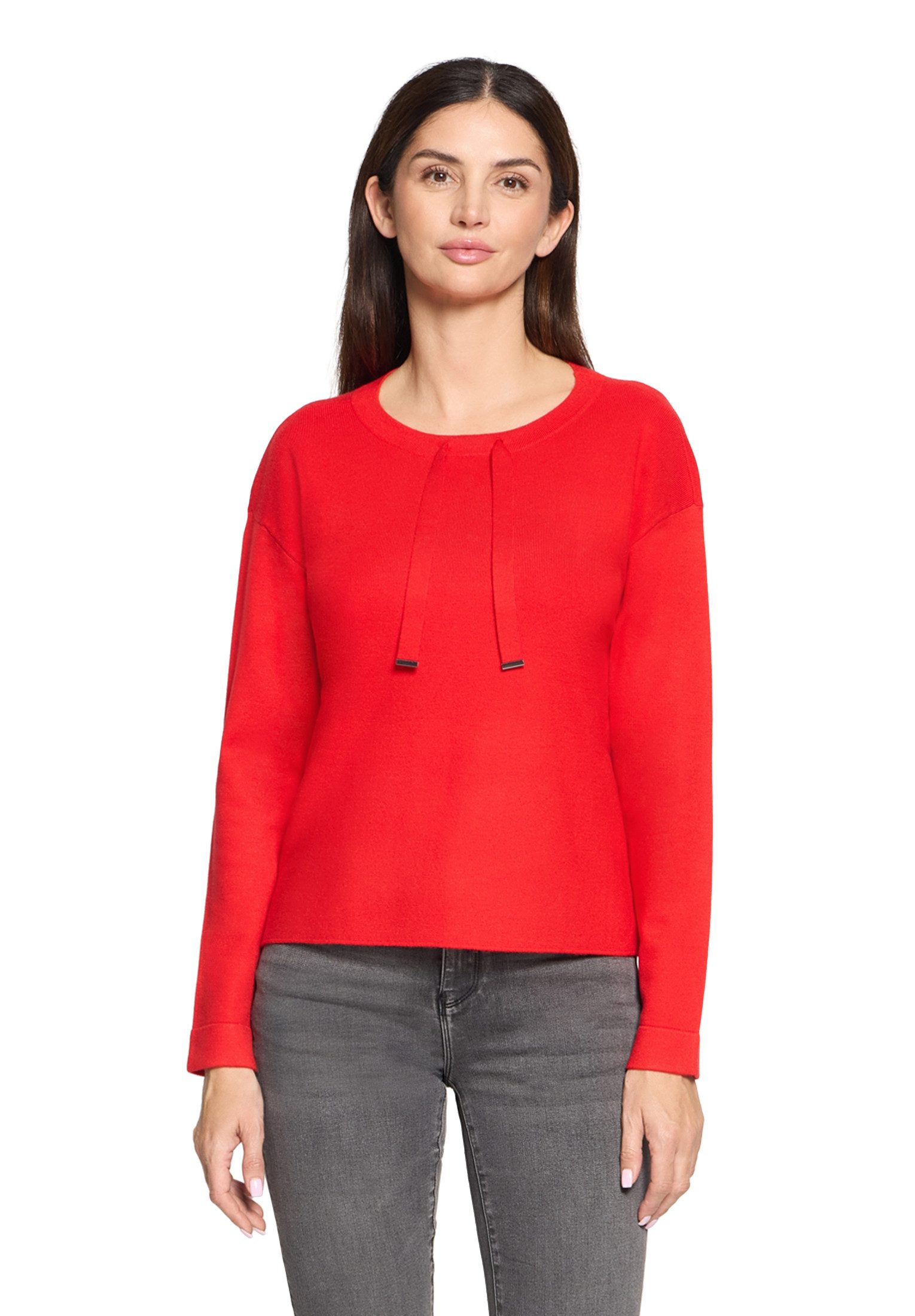 Betty Barclay Strickpullover Damen mit Seitenschlitzen (1-tlg)