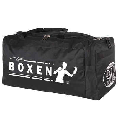 BAY-Sports Sporttasche Sporttasche mein Sport Boxen Boxsport schwarz 70 cm