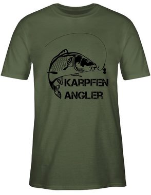 Shirtracer T-Shirt Karpfen Angler Angler Geschenke
