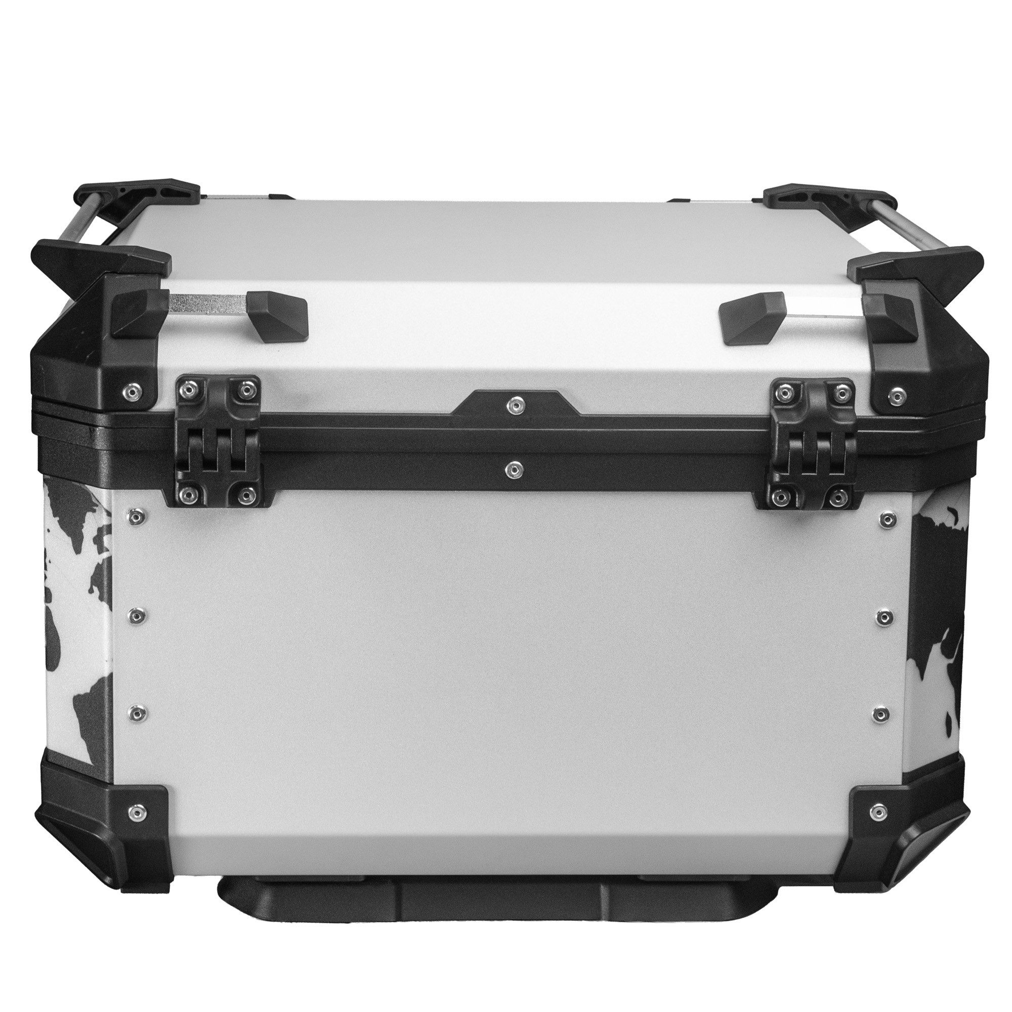 FC-Moto Handgepäck-Topcase Terreno World 55 L Alu Topcase, Hartschalenkonstruktion,wasserabweisend