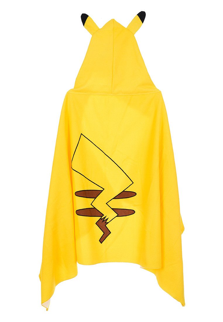 POKÉMON Handtuch Pikachu Kinder Kapuzenhandtuch 70x140cm