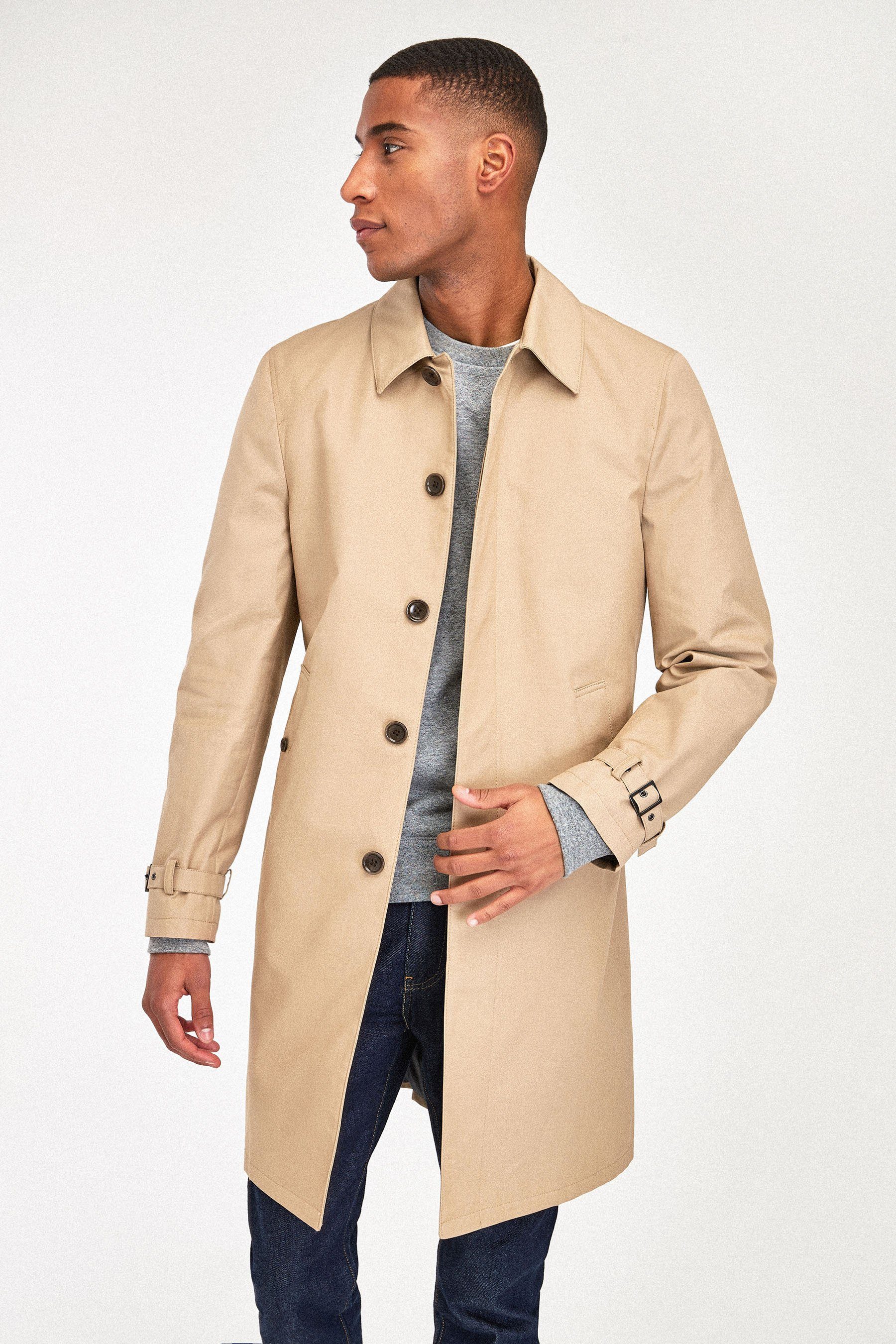 Next Trenchcoat Wasserabweisender, längerer Signature Trenchcoat (1-tlg)