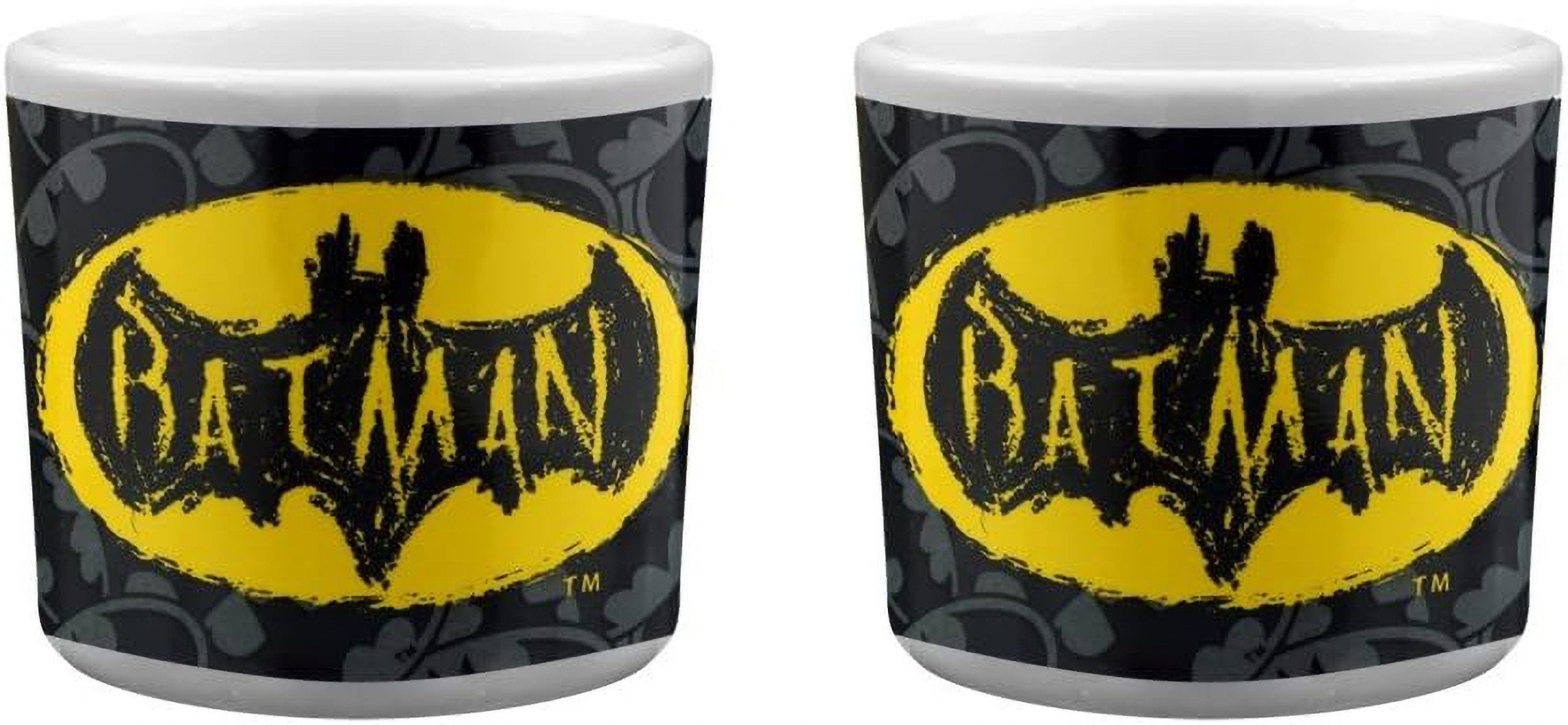 Half Moon Bay Eierbecher Batman Eierbecher 2er Set, (1-tlg), perfekte Begleiter für ein heldenhaftes Frühstück