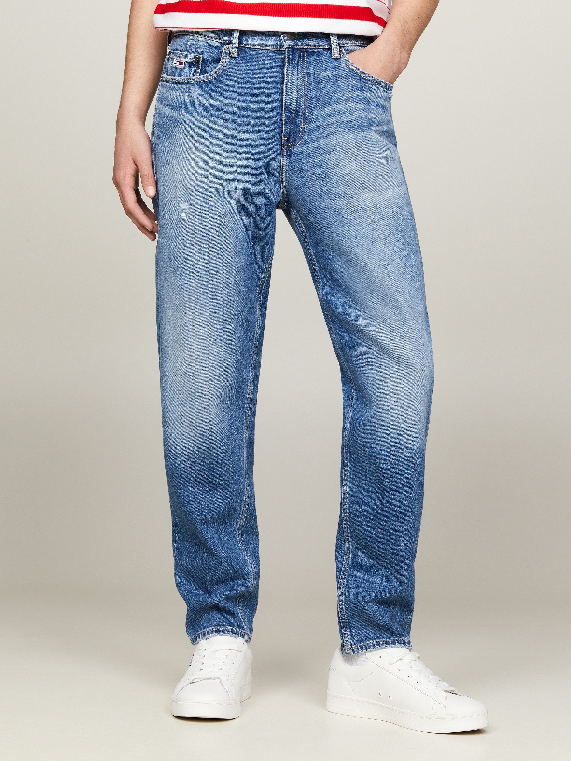Tommy Jeans Tapered-fit-Jeans Isaac Relaxed Tapered im 5-Pocket-Style günstig online kaufen