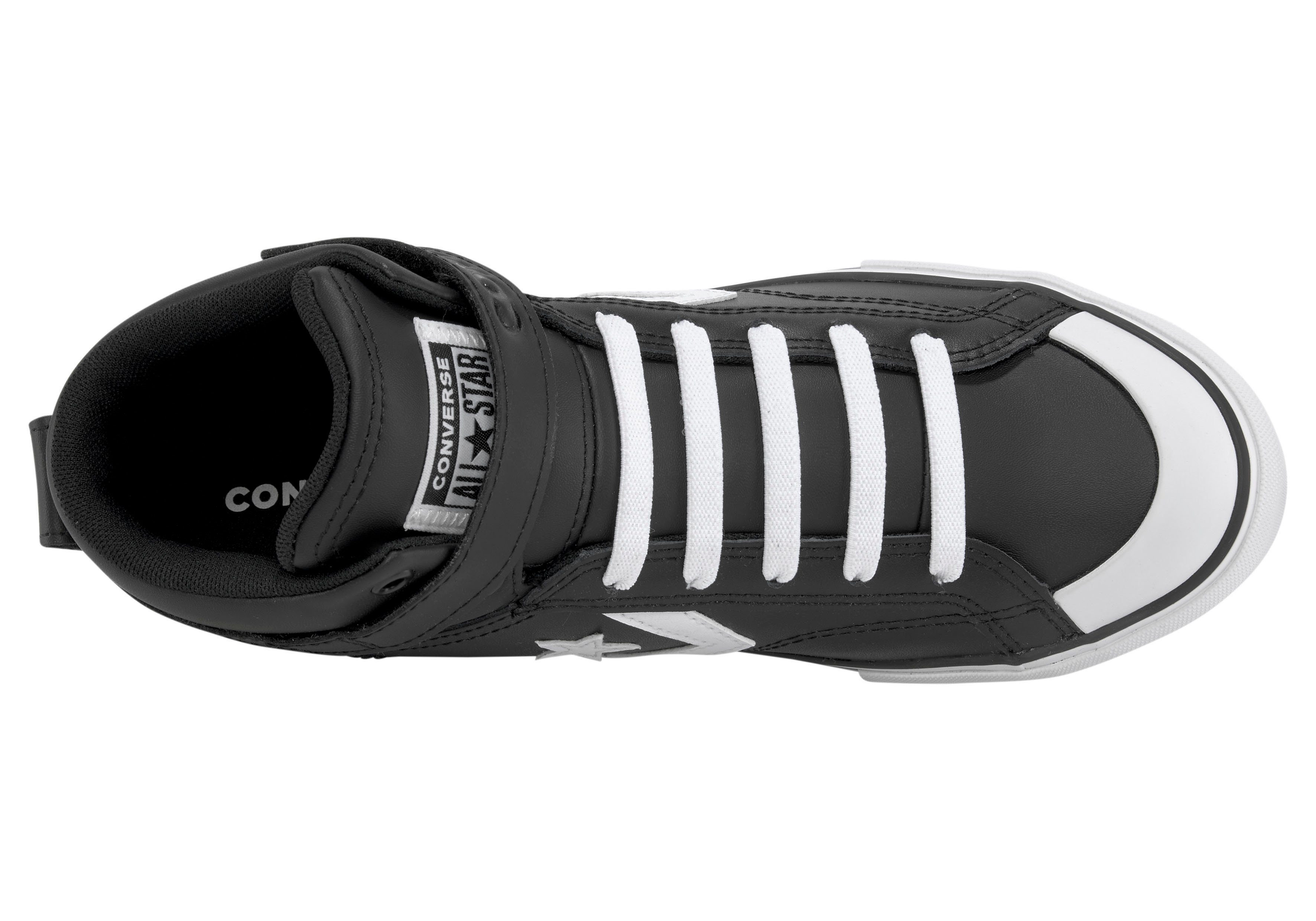 BLAZE LEATHER schwarz-weiß Sneaker PRO STRAP Converse