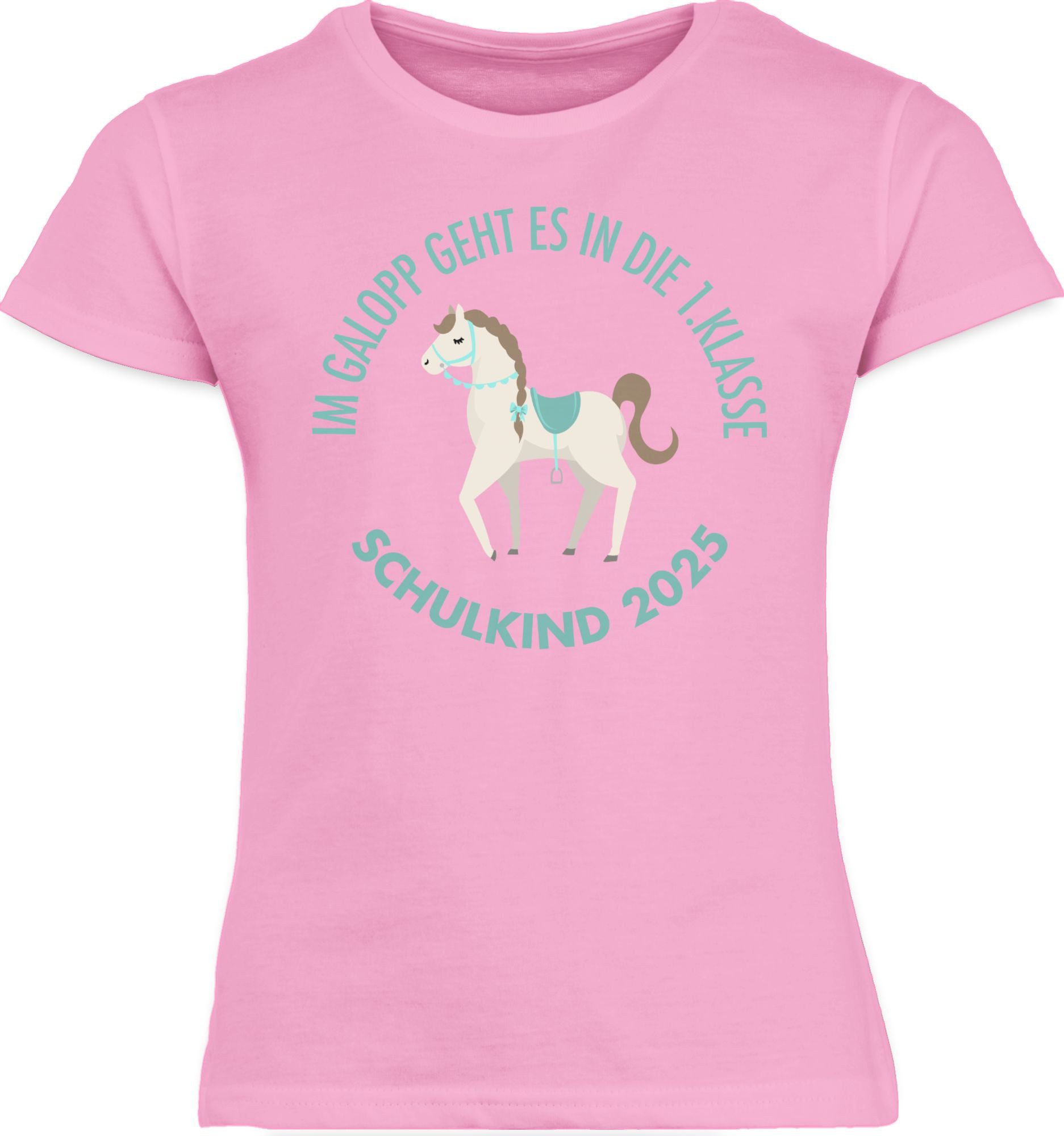 T-Shirt Im Galopp Schulkind 2025