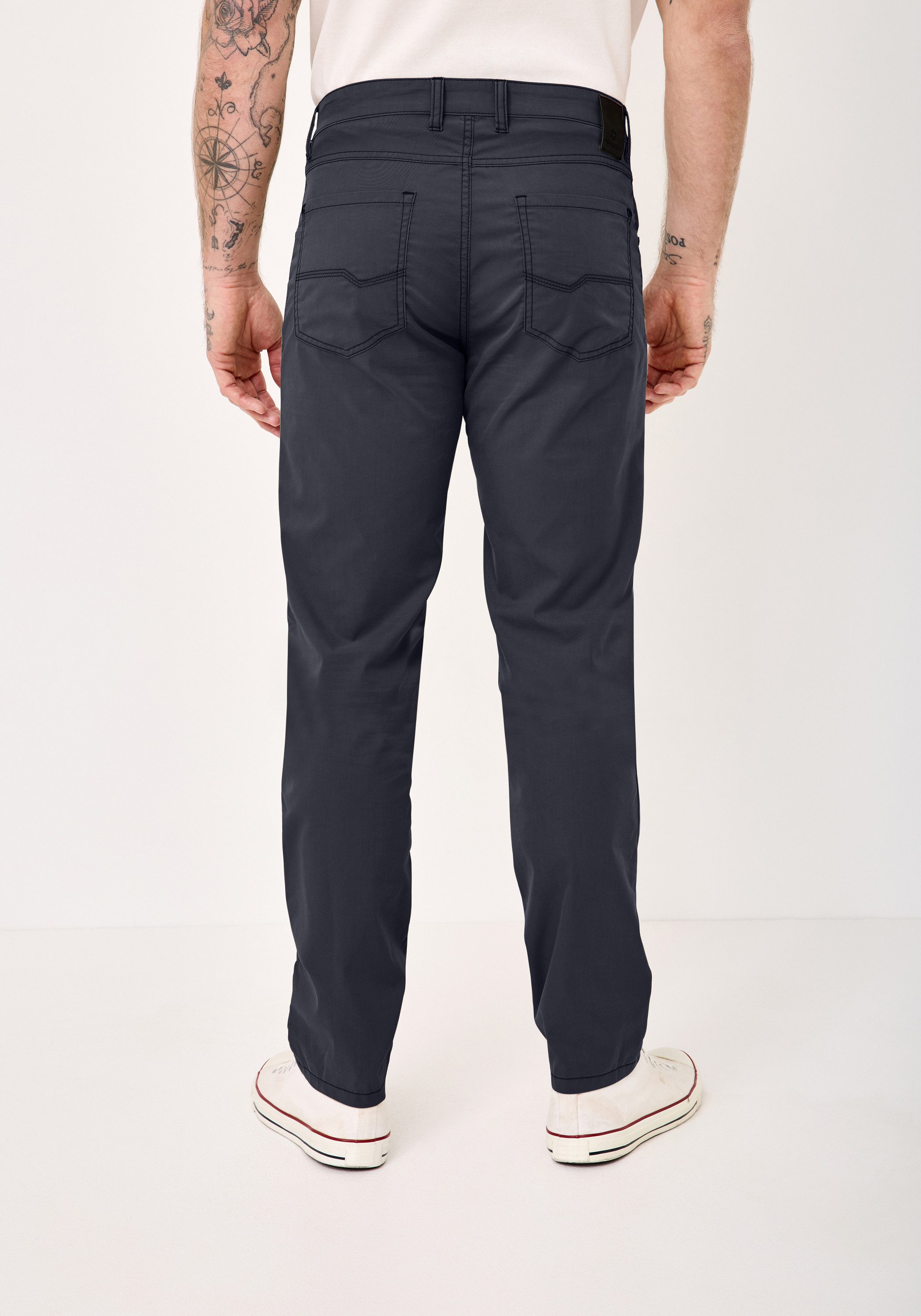 Redpoint Stoffhose MILTON Regular Fit Hose mit elastischem Hosenbund und Stretch