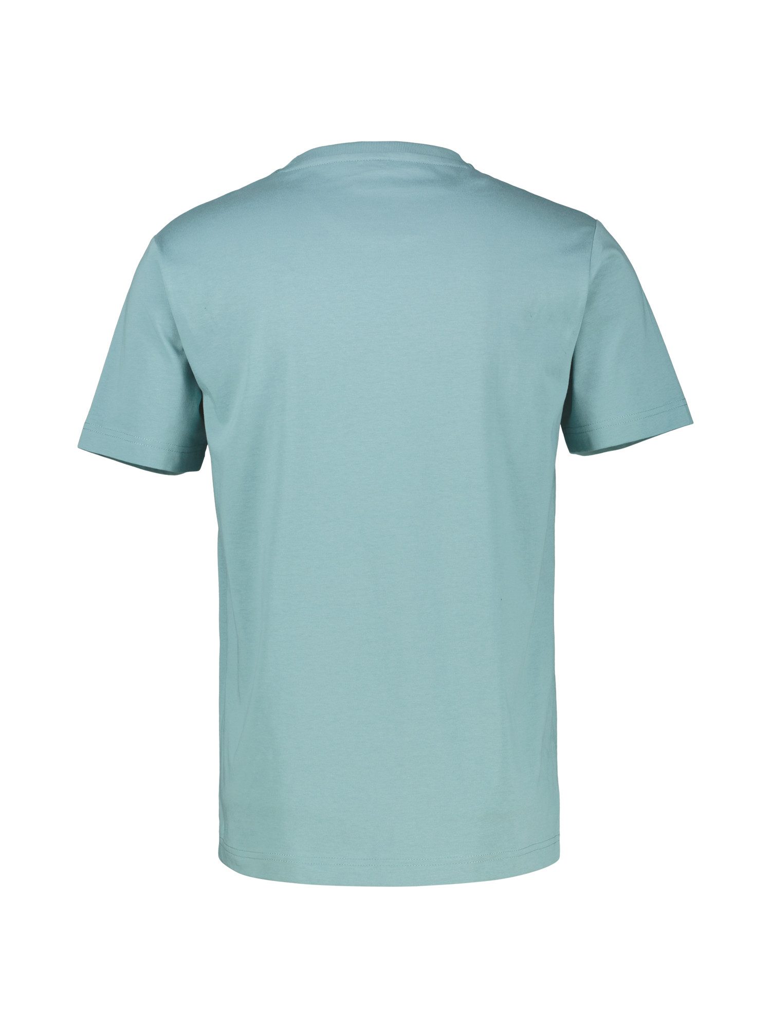 LERROS T-Shirt LERROS T-Shirt unifarben mit Print und 1/2-Ärmeln günstig online kaufen