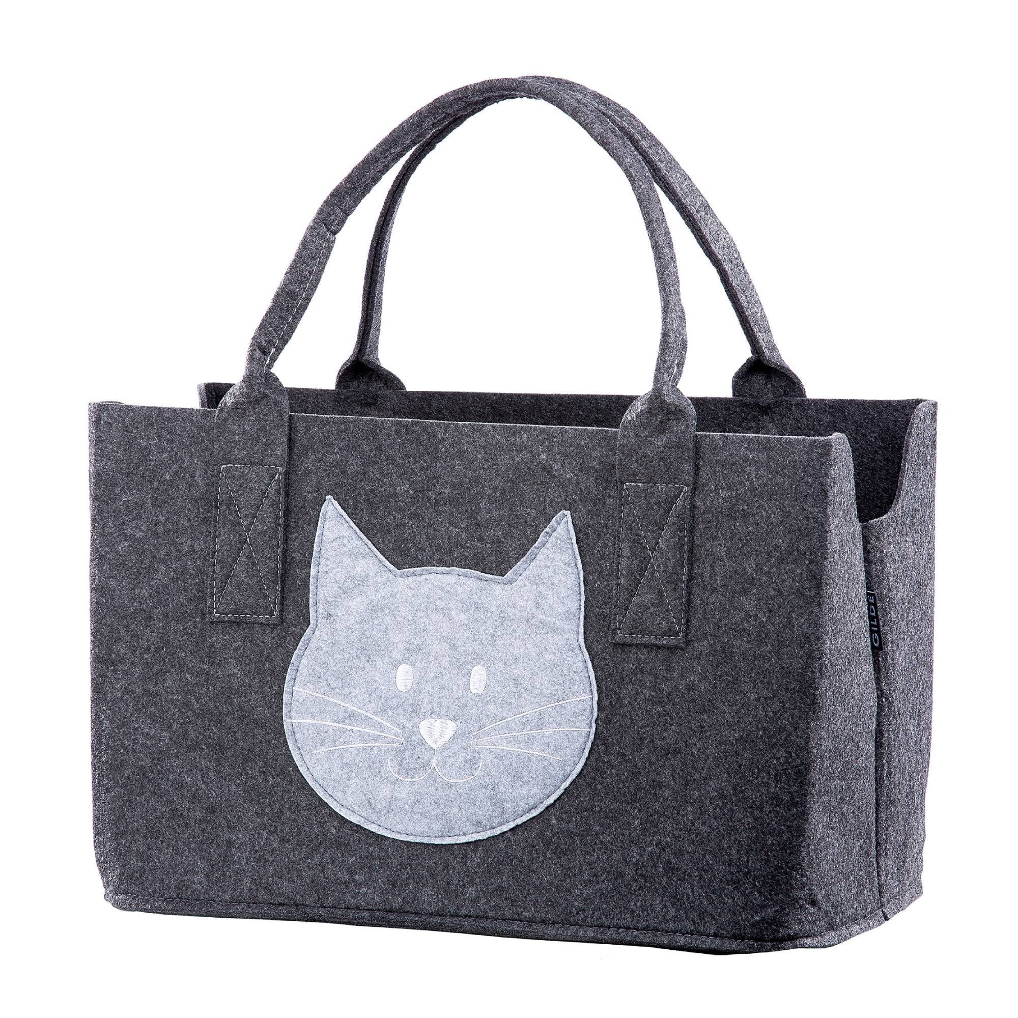 GMD Living Tragetasche KATZE, hochwertige Filztasche günstig online kaufen
