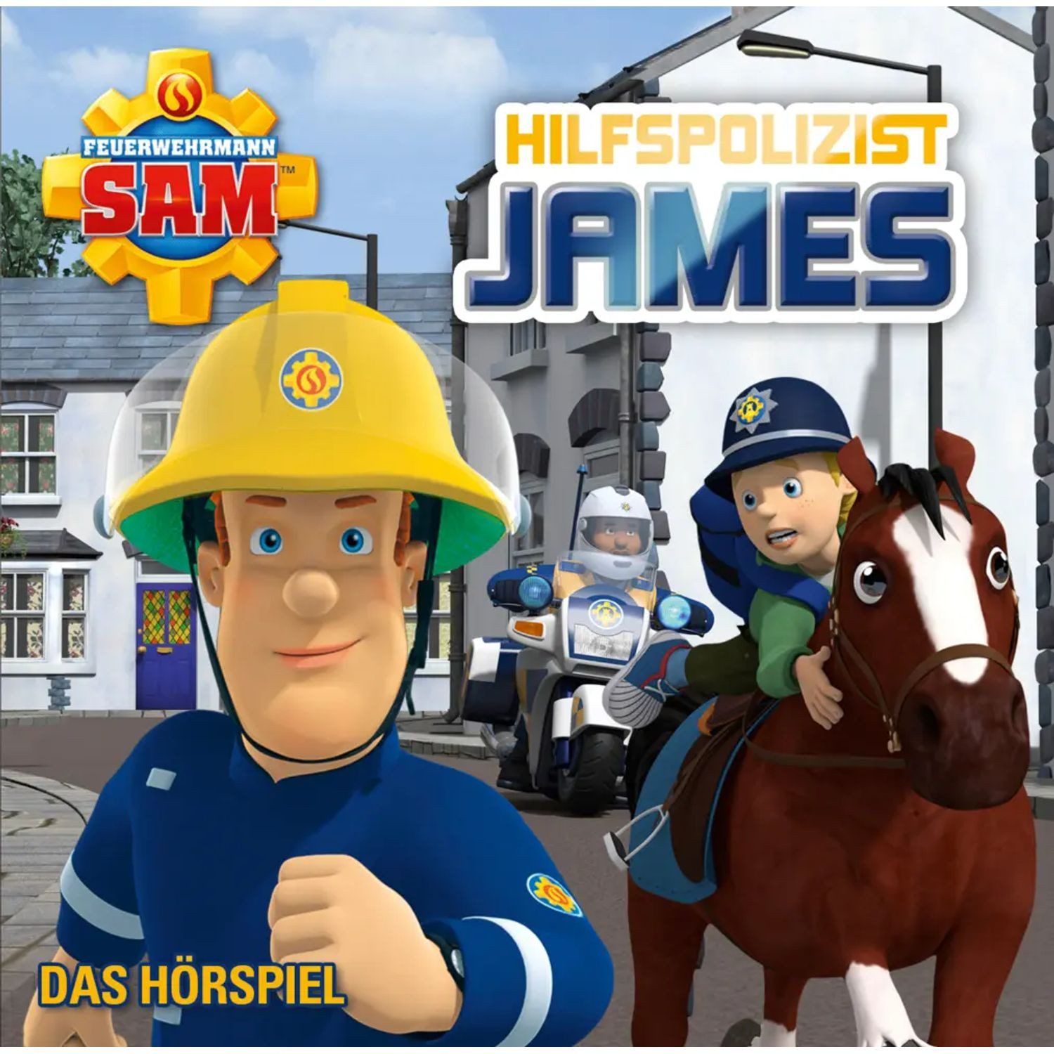 Media Verlag Hörspiel Feuerwehrman Sam - Hilfspolizist James - Das CD Hörspiel, 1 Audio-CD