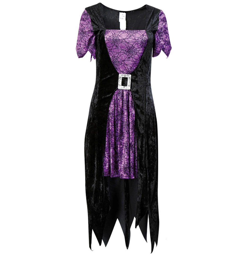 Fries Hexen-Kostüm Hexen Kleid Hexen Kostüm Violetta Karneval Fasching Hall günstig online kaufen