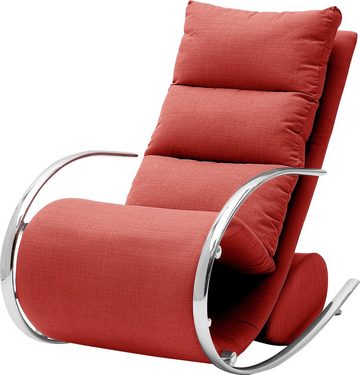 MCA furniture Relaxsessel York, Relaxsessel mit Hocker, belastbar bis 100 kg