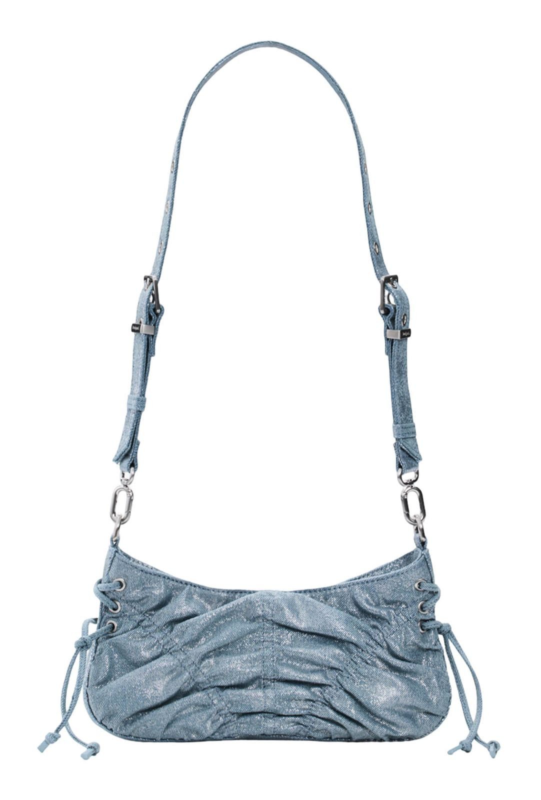 Desigual Schultertasche Gathered Denim Across Body Bag