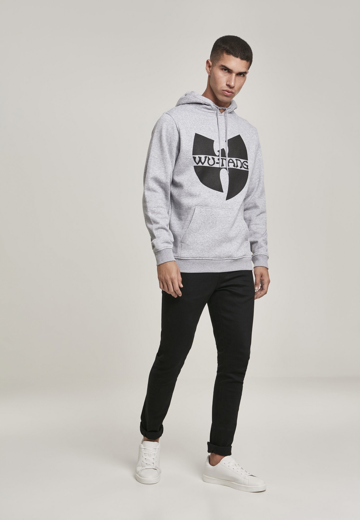 heathergrey Wu Wu-Wear (1-tlg) Logo Sweater Hoody Wear