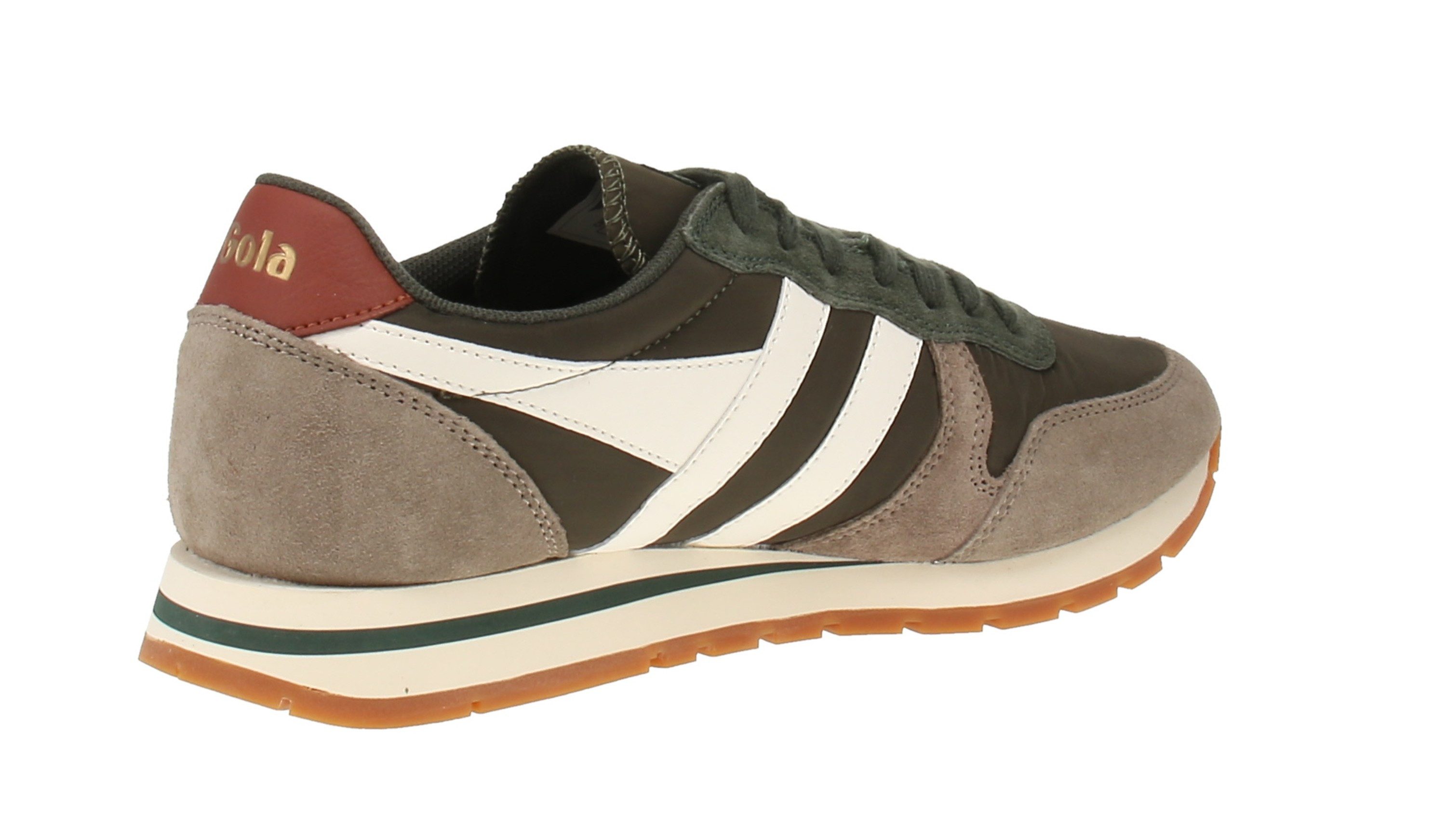 Gola Gola Daytona Chute - Herren Sneaker - Dark-Khaki-Rhino-Off-White Sneaker