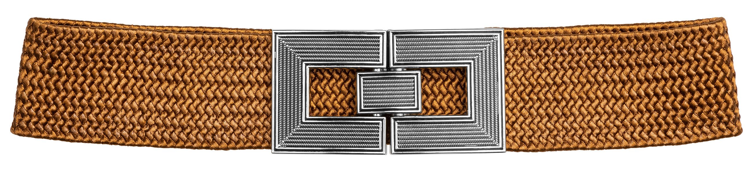 Caspar Taillengürtel GU328 für Damen mit Stretch und stylischer Metallschli günstig online kaufen