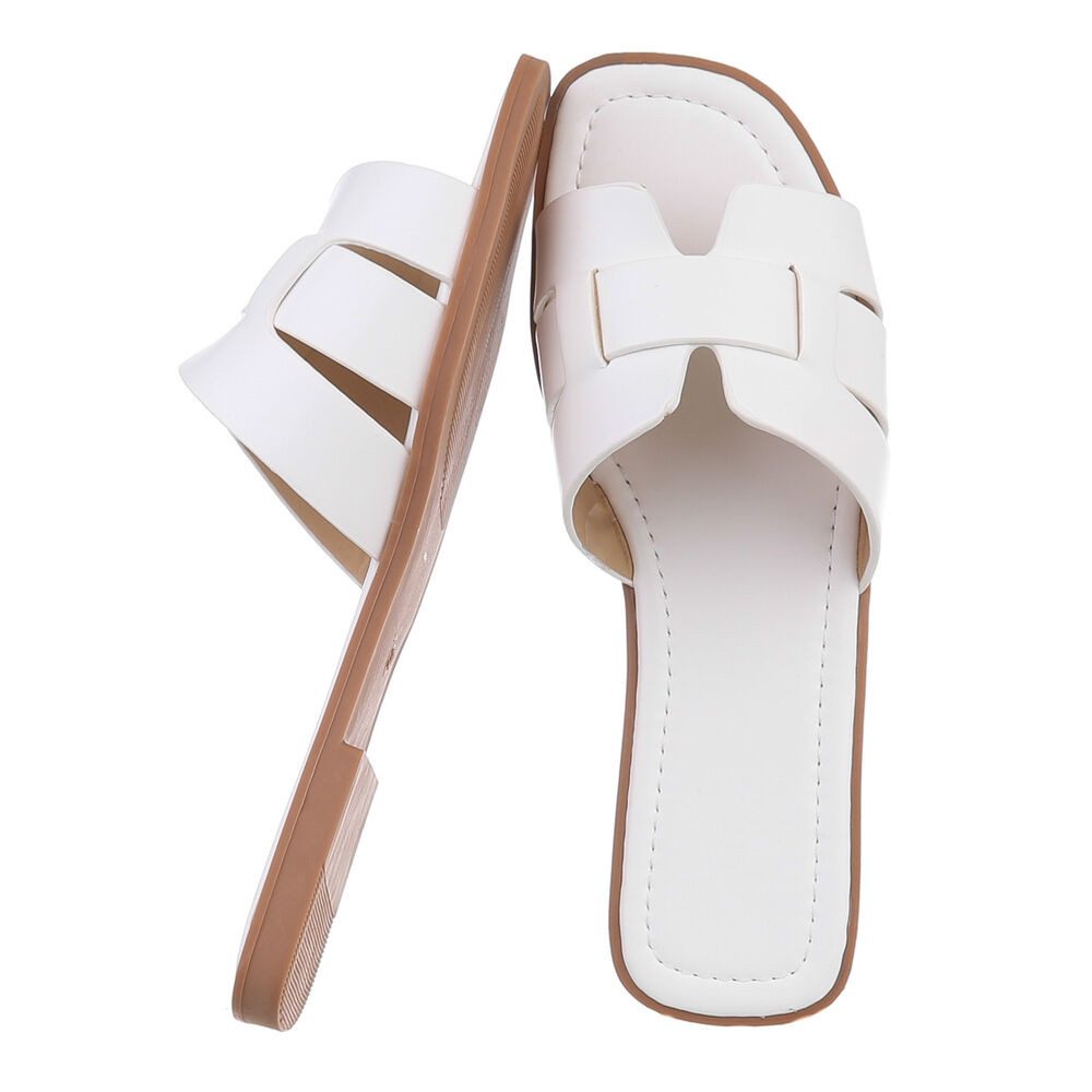 Ital-Design Moderne Sandalen für Freizeit und Sommervergnügen Pantolette (8 günstig online kaufen