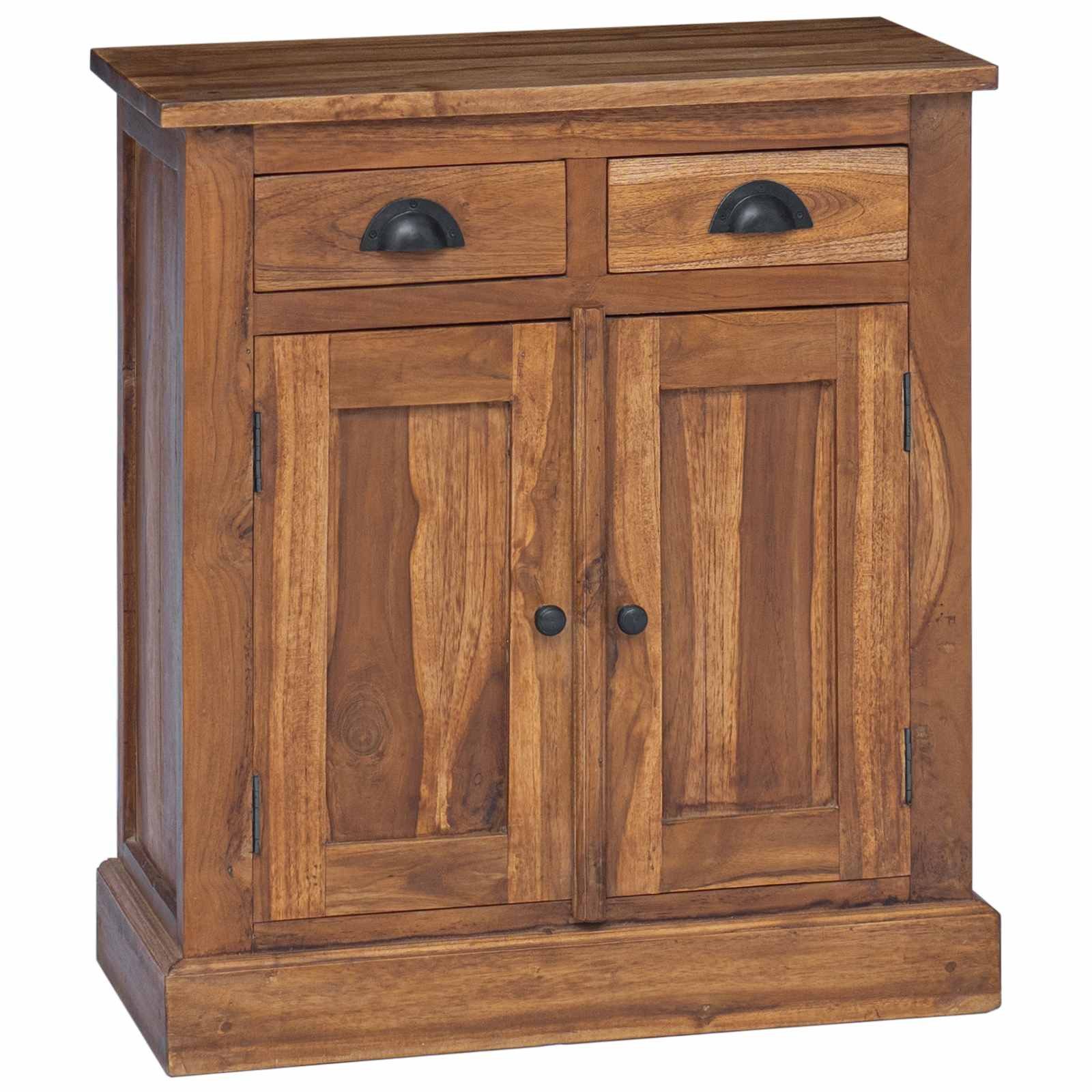 vidaXL Kommode 65 x 30 x 75 cm Kommode Schubladenschrank Sideboard Braun 65x30x75 cm