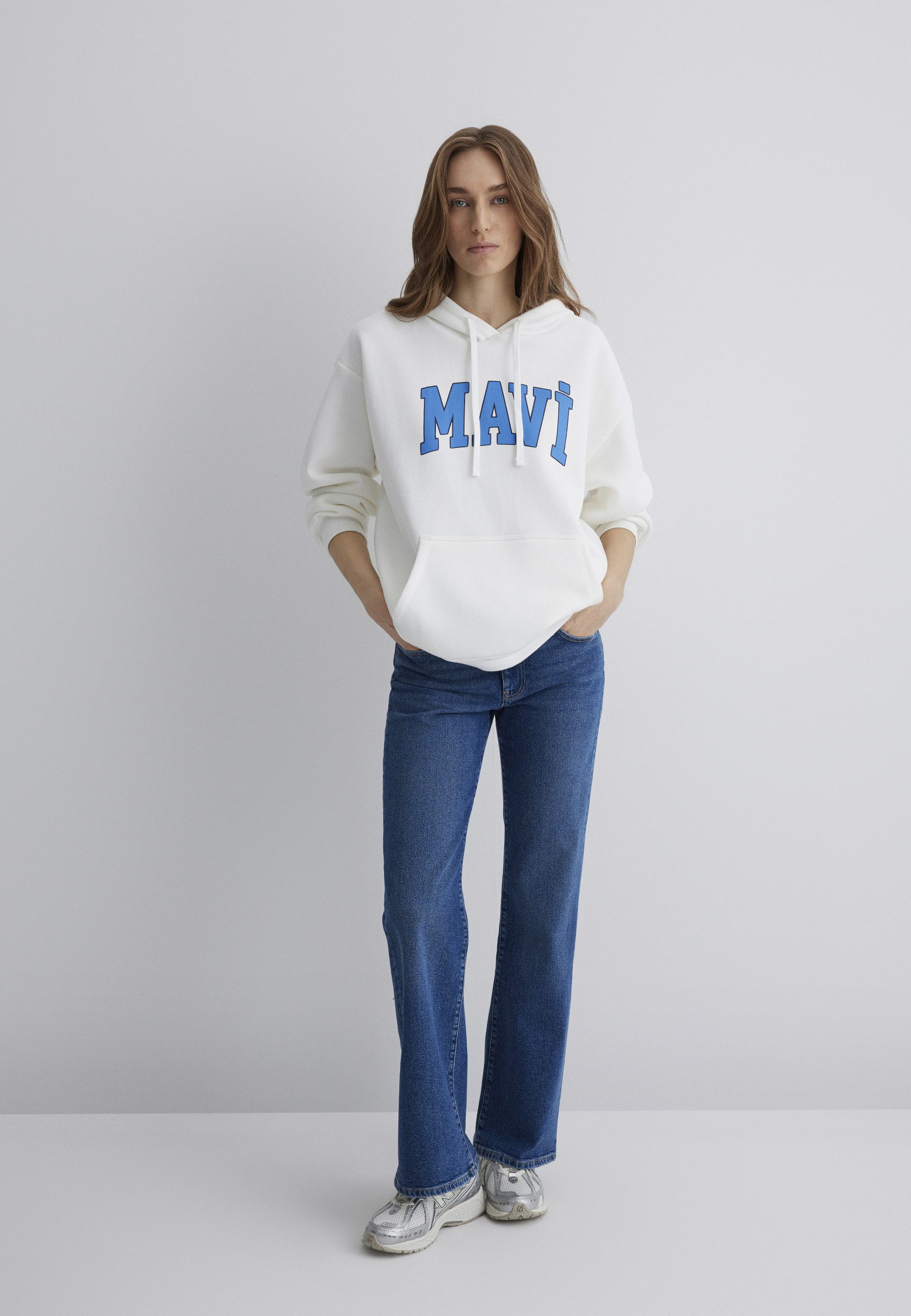 Mavi Kapuzenpullover MAVI LOGO HOODED SWEATSHIRT günstig online kaufen