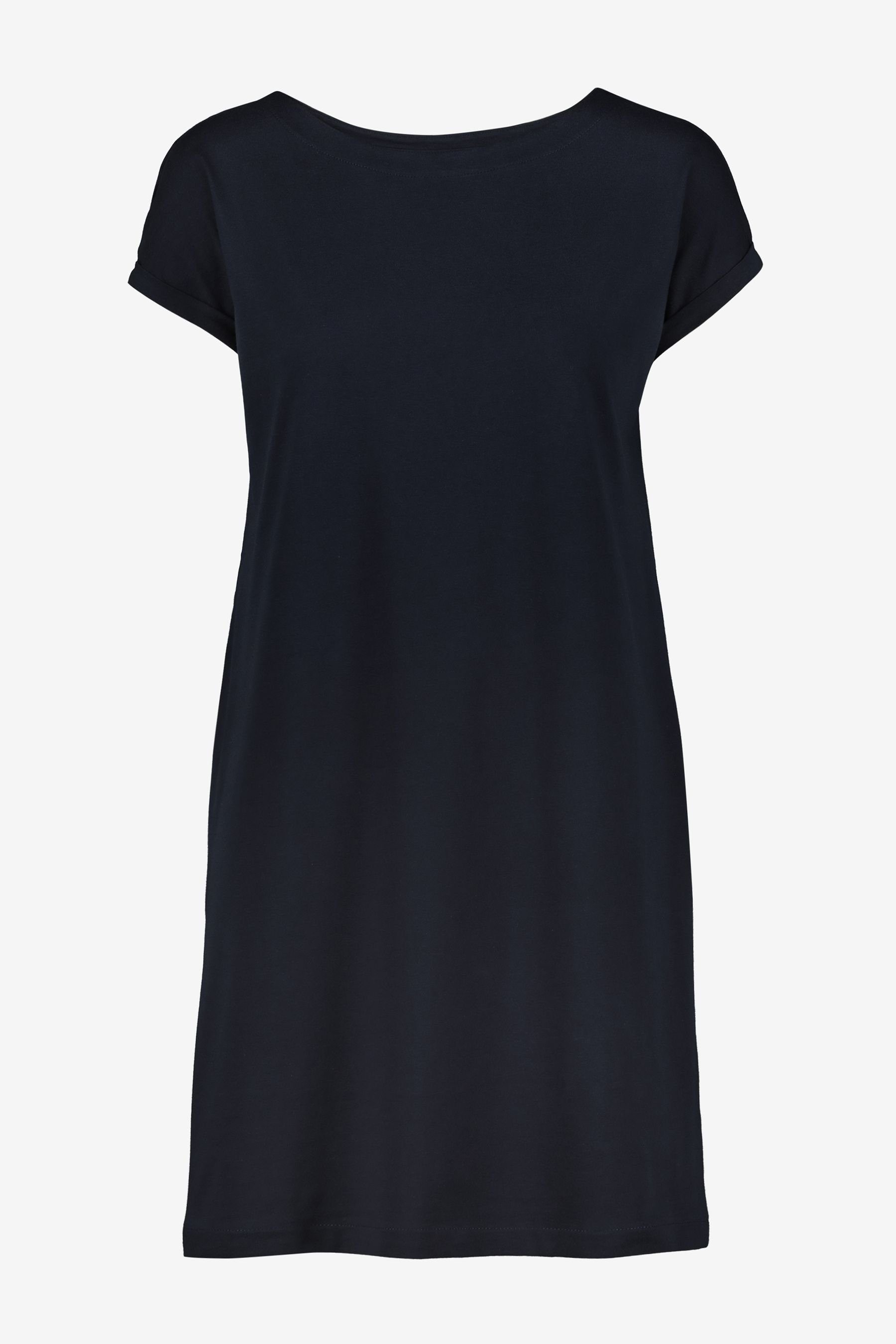 (1-tlg) Tunikakleid Blue mit Navy Relaxed Fit Next Shirtkleid Flügelärmeln