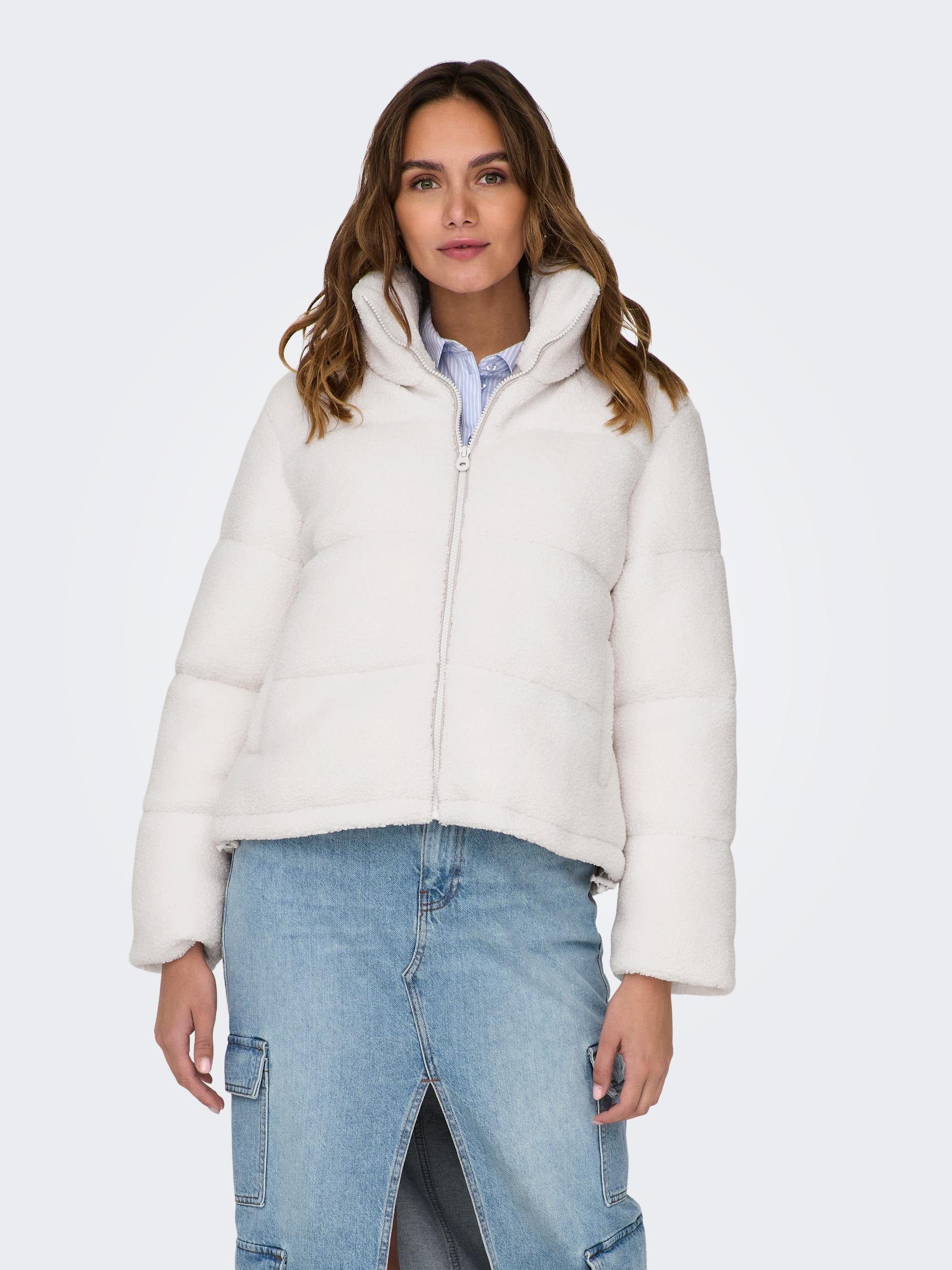 ONLY Steppjacke ONLDOLLY TEDDY HIGHNECK PUFFER günstig online kaufen