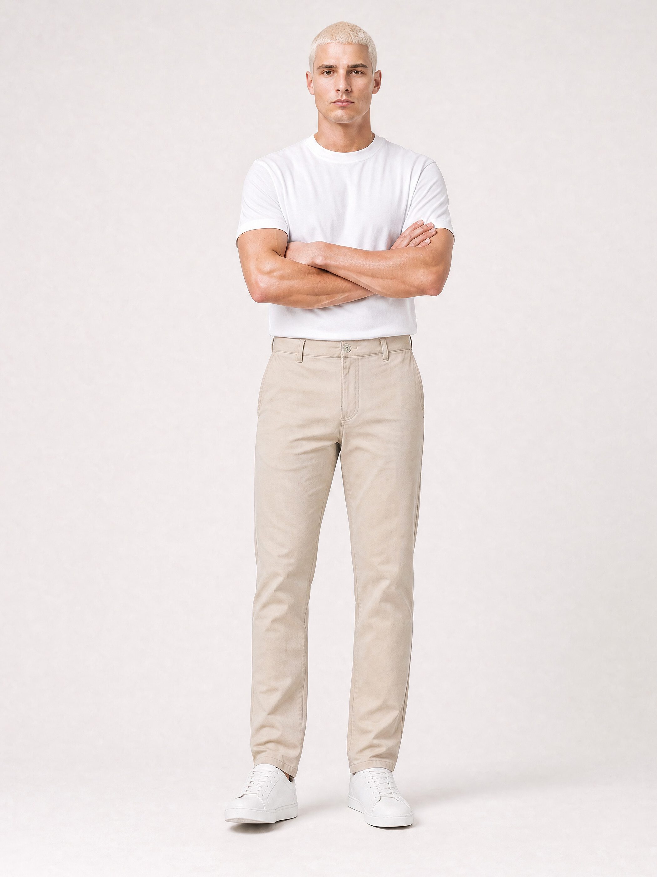 Yazubi Chinohose elegante Chino Hose mit Stretch Slim Fit Herren Hosen für Männer, Stoffhosen & Chinohosen, Herrenhosen – Bild 5 von 5