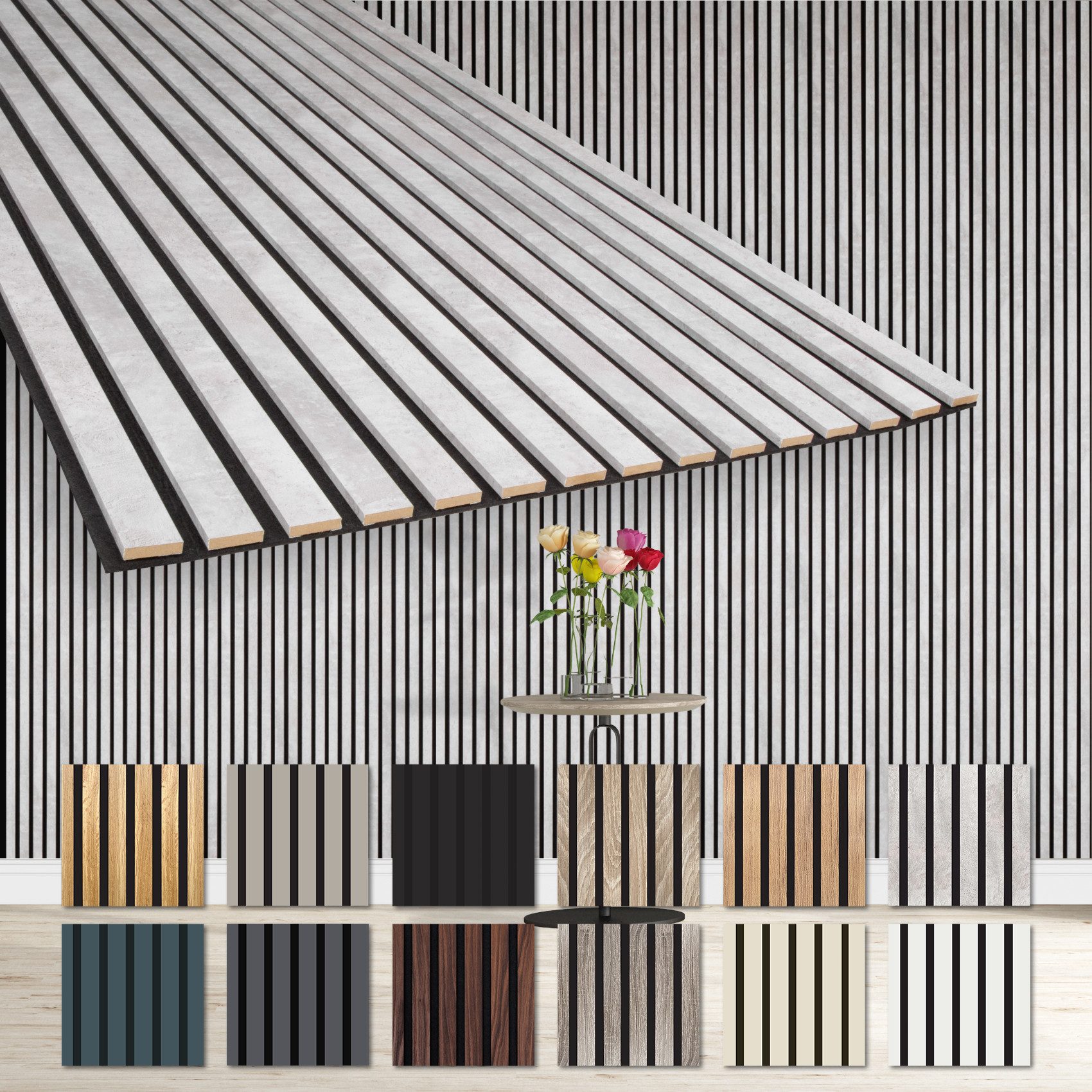 Hexim Wanddekoobjekt AP10 (Akustikpaneele 278x60cm - günstig online kaufen