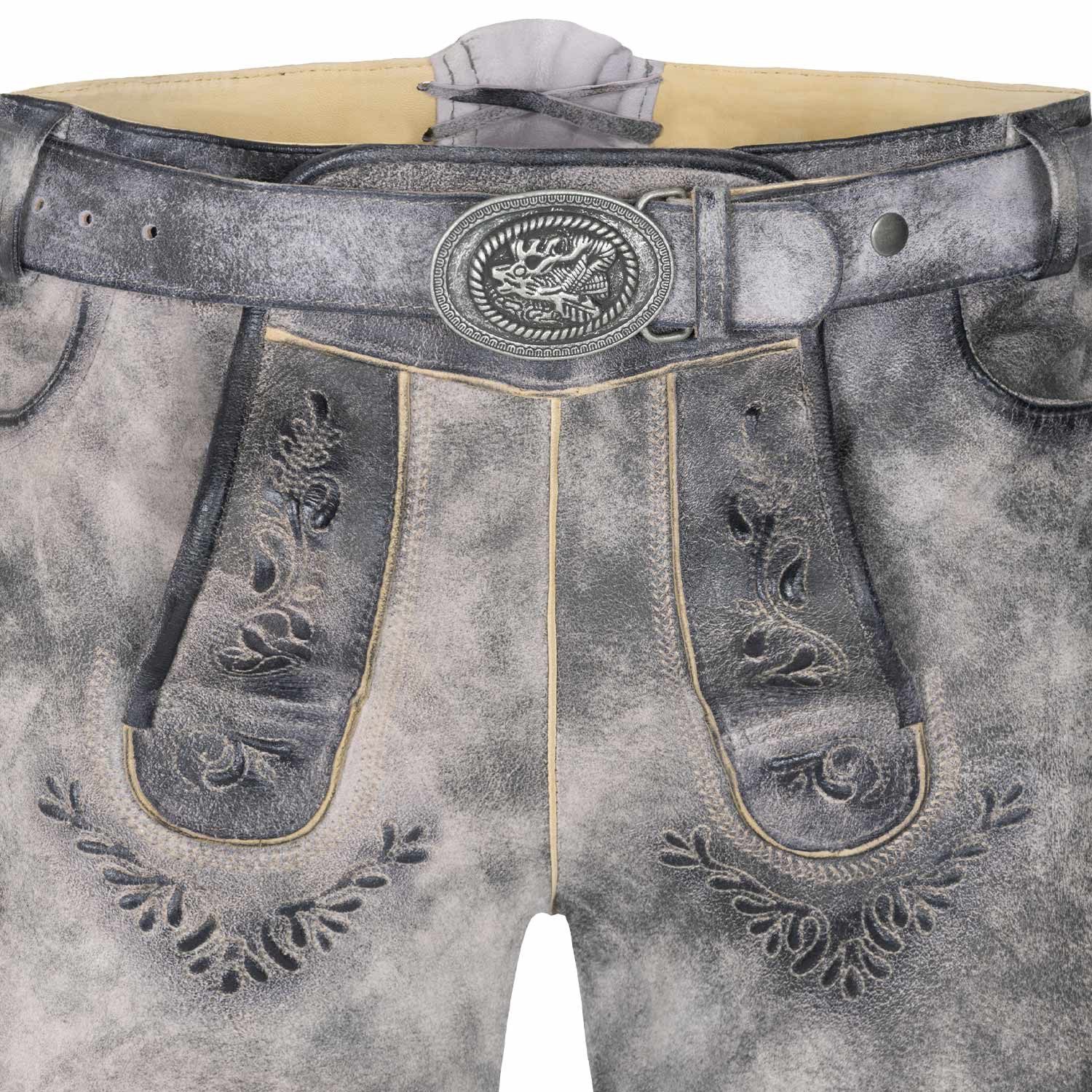 Maddox Trachtenlederhose MADDOX Kurze Herren Lederhose günstig online kaufen