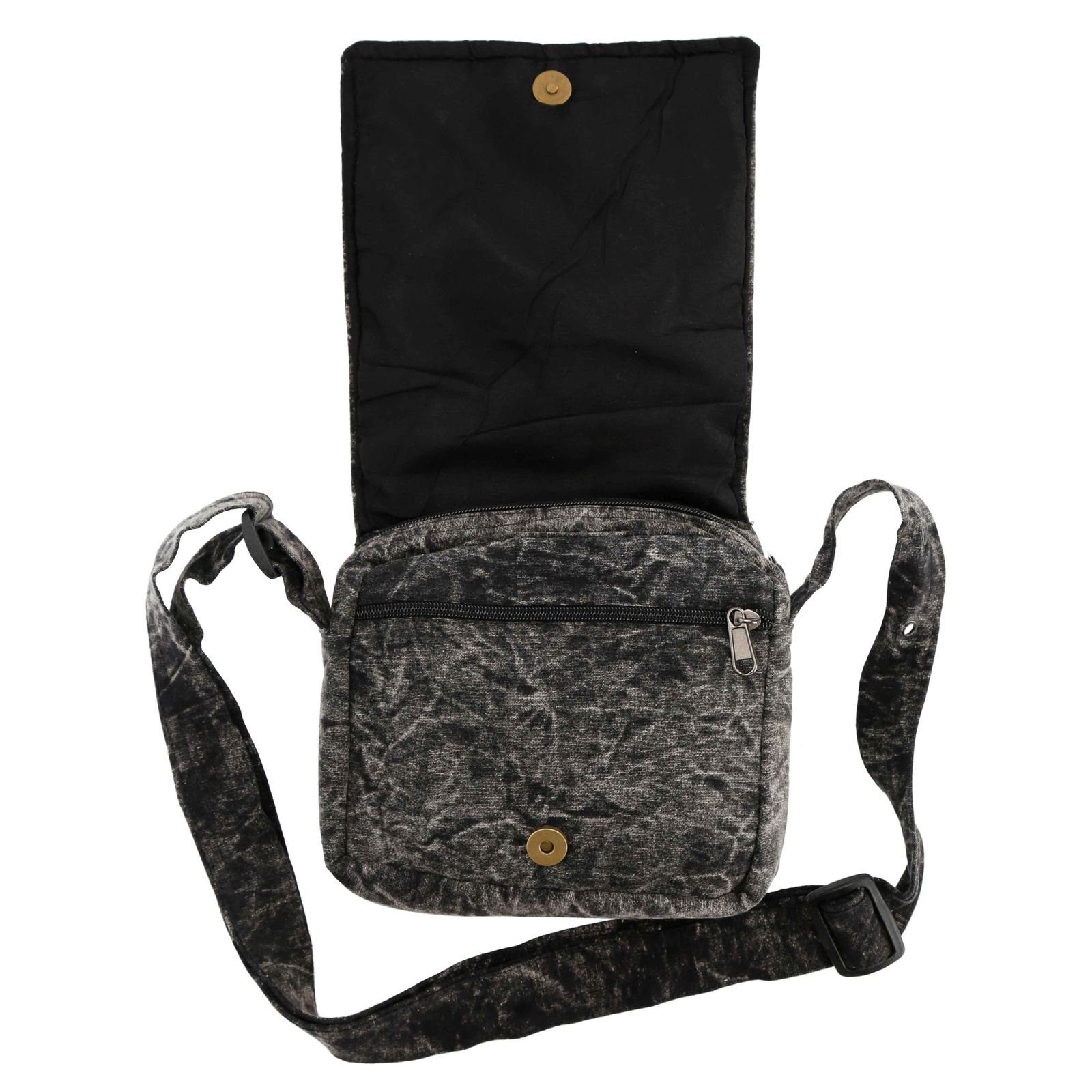 KUNST UND MAGIE Schultertasche Schultertasche Hippie Handtasche Tasche+Schulterriemen Damen Herren